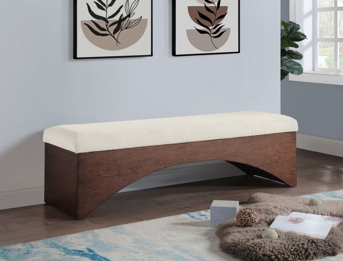 Lawson - Bench with Brown Base
