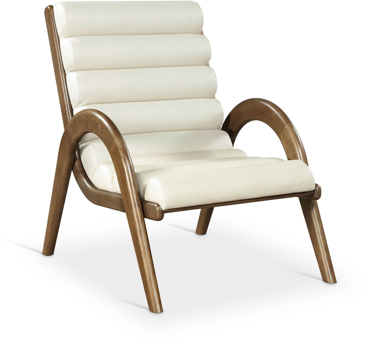 Randal - Accent Chair with Walnut Frame