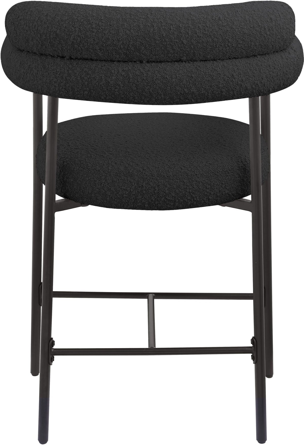 Blake - Counter Stool (Set of 2) with Black Base