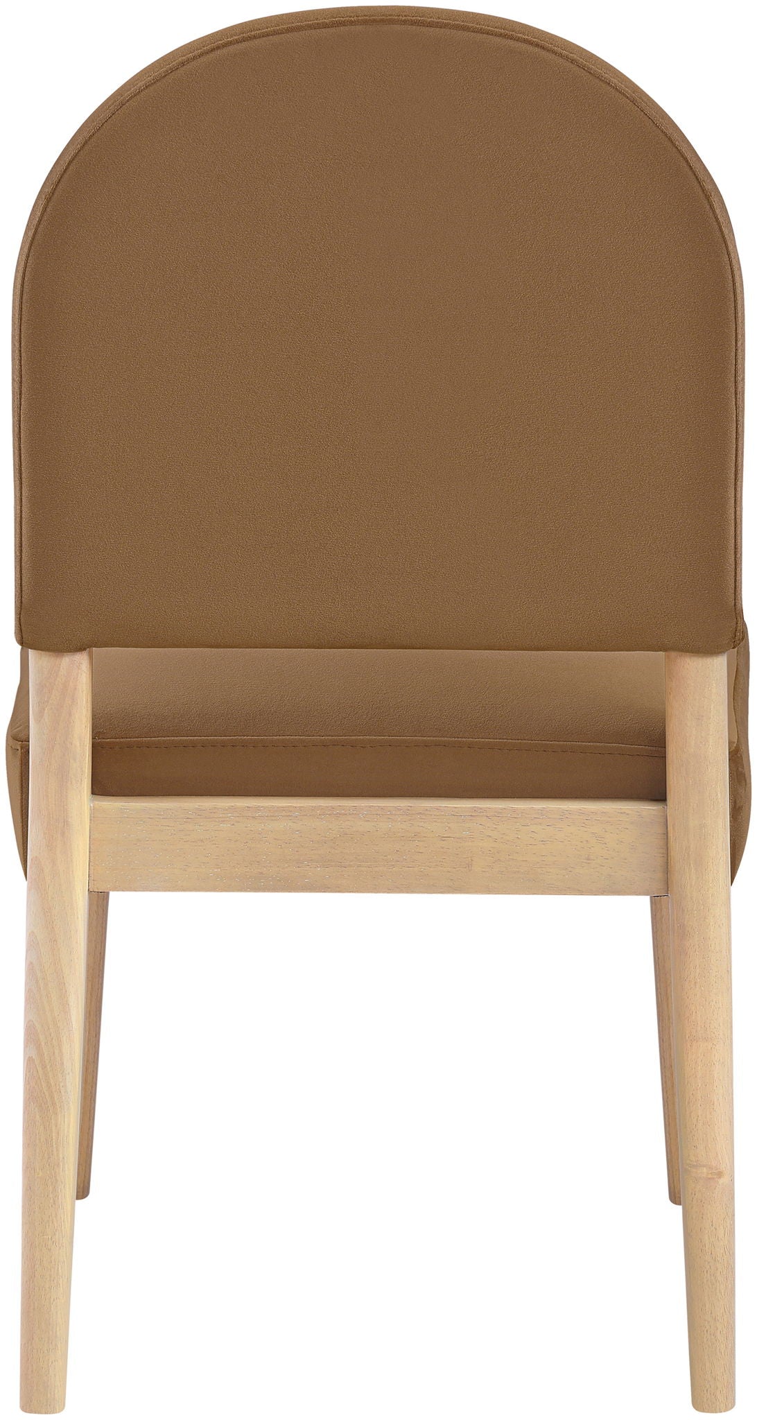 Varinelle - Velvet Dining Chair (Set of 2) - Saddle