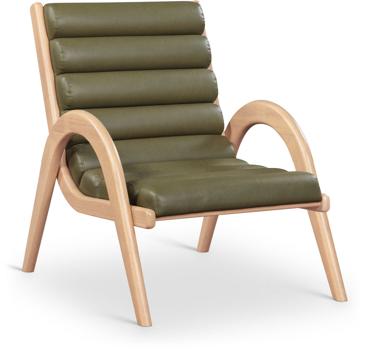 Randal - Accent Chair with Natural Frame