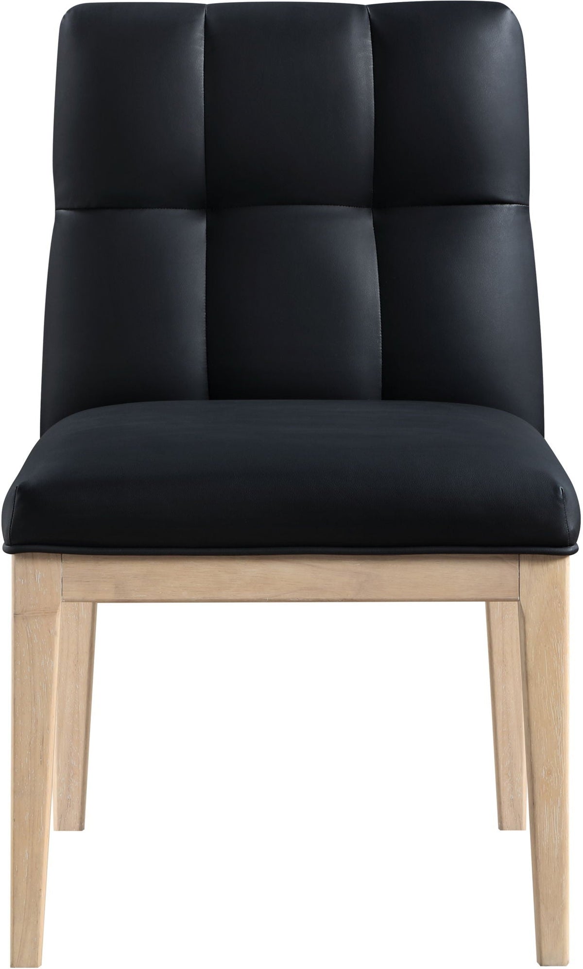Adrian - Dining Side Chair (Set of 2) with Light Brown Legs