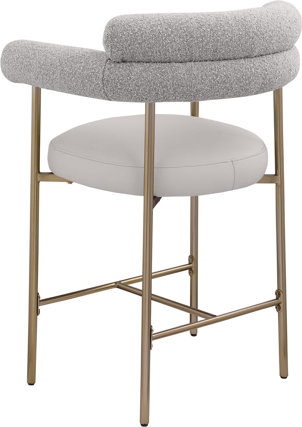 Blake - Counter Stool (Set of 2) with Bronze Legs