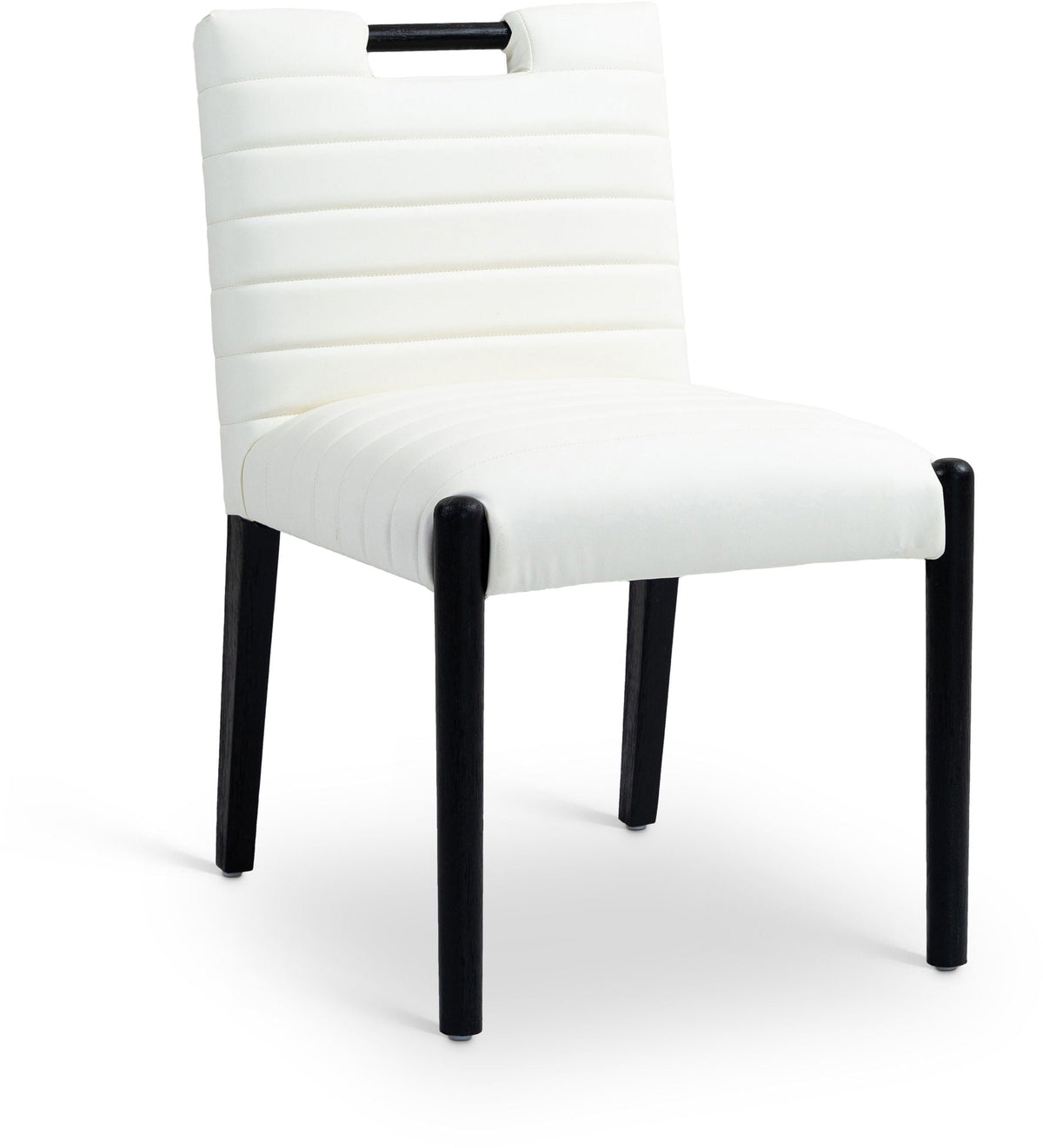Aimee - Dining Side Chair (Set of 2) with Black Legs