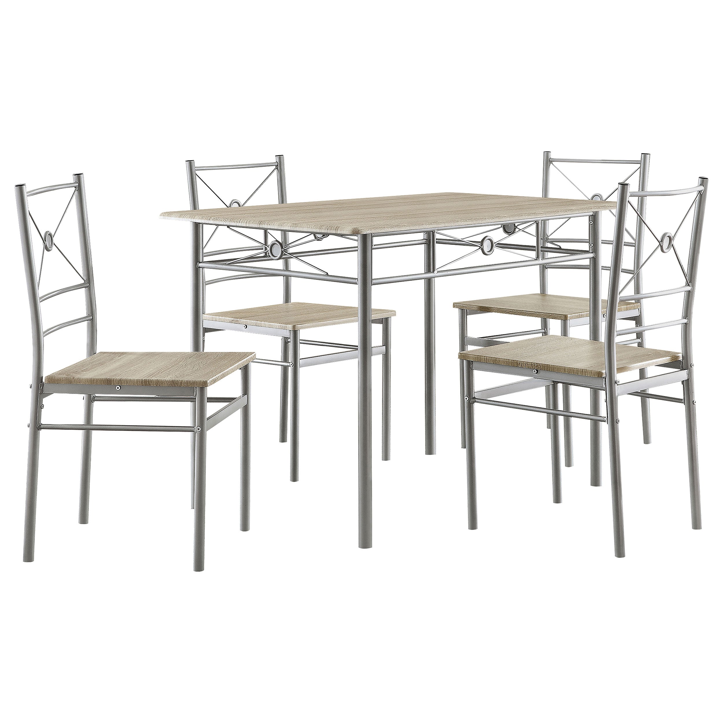 Anna Rectangular Dining Set Dark Bronze
