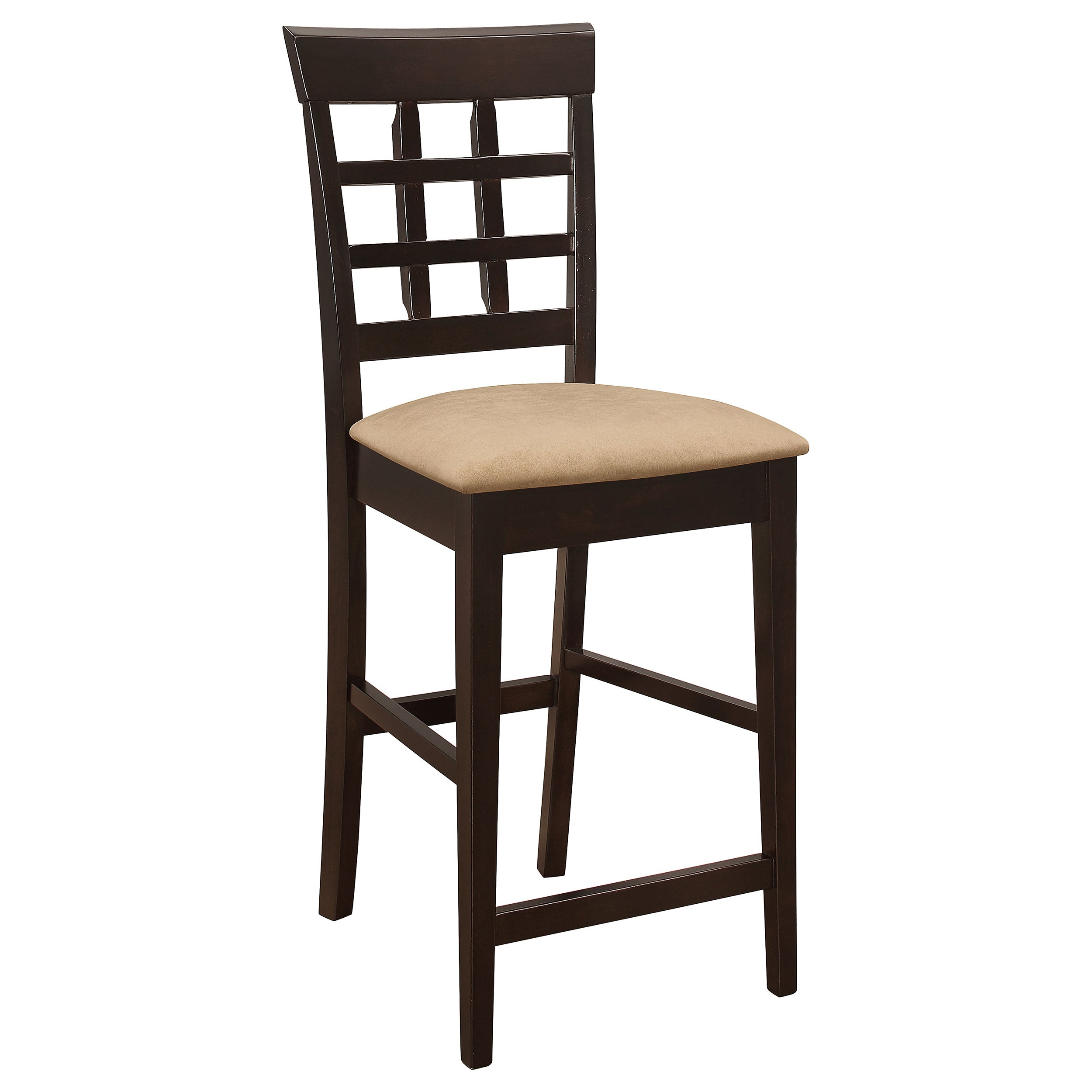 Gabriel Square Counter Height Dining Set Cappuccino