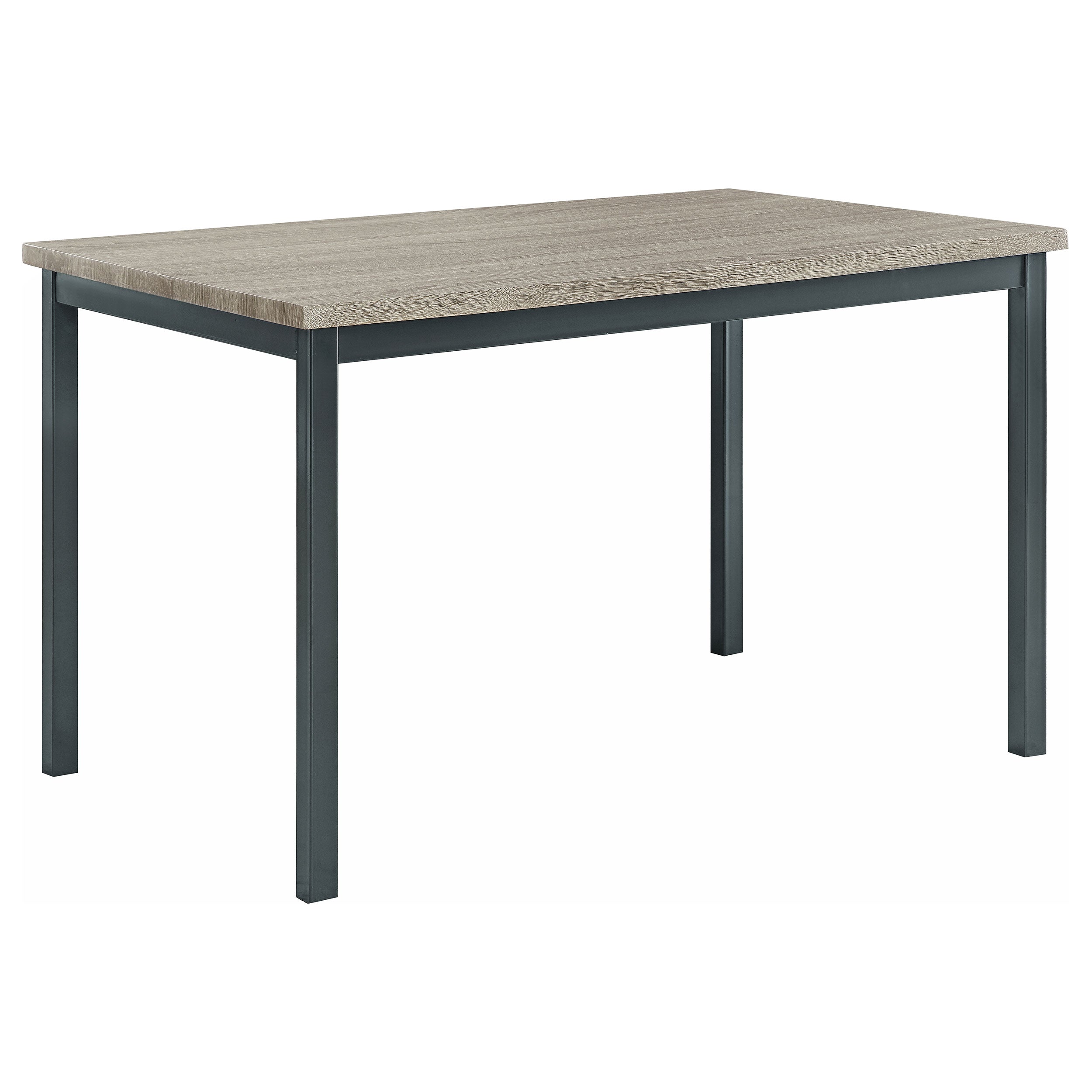 Garza Dining Room Set Weathered Grey and Black