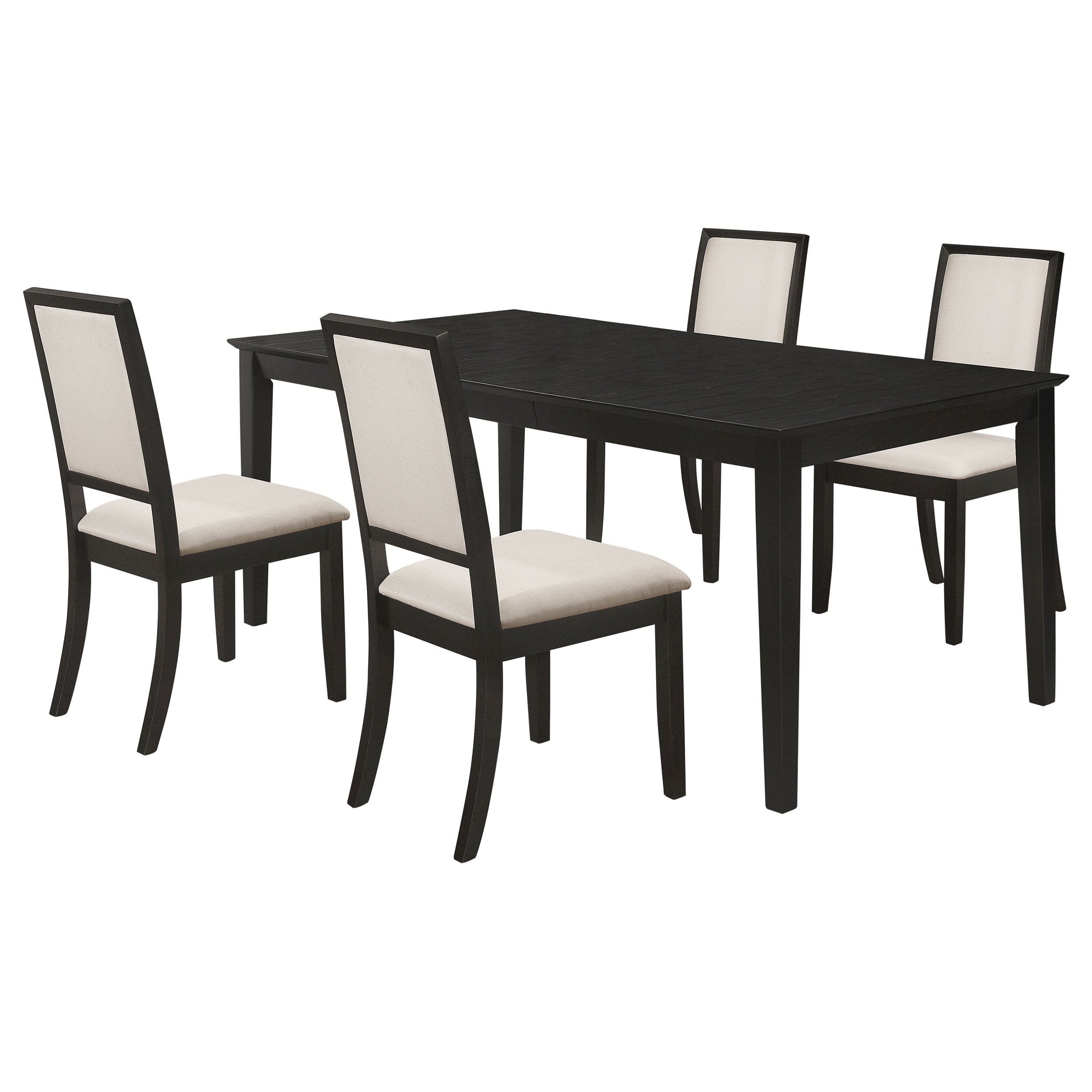 Louise Rectangular Extension Leaf Dining Set