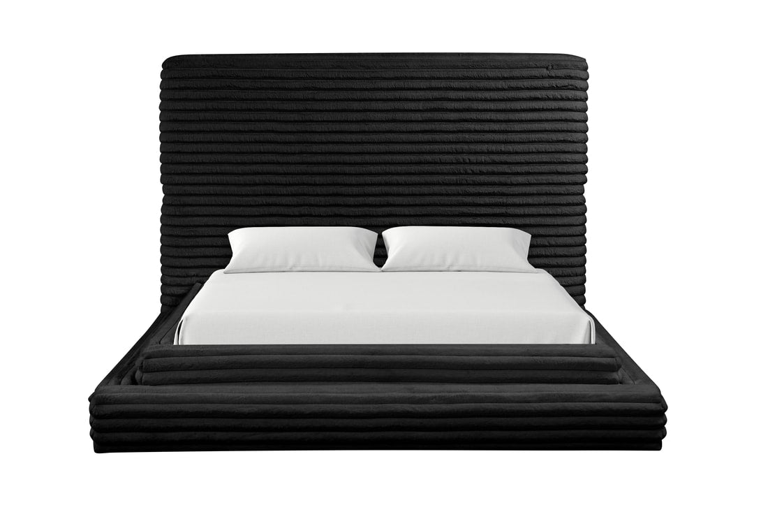 Mariah Platform Bed — USB-C/A Charging & 60" Headboard