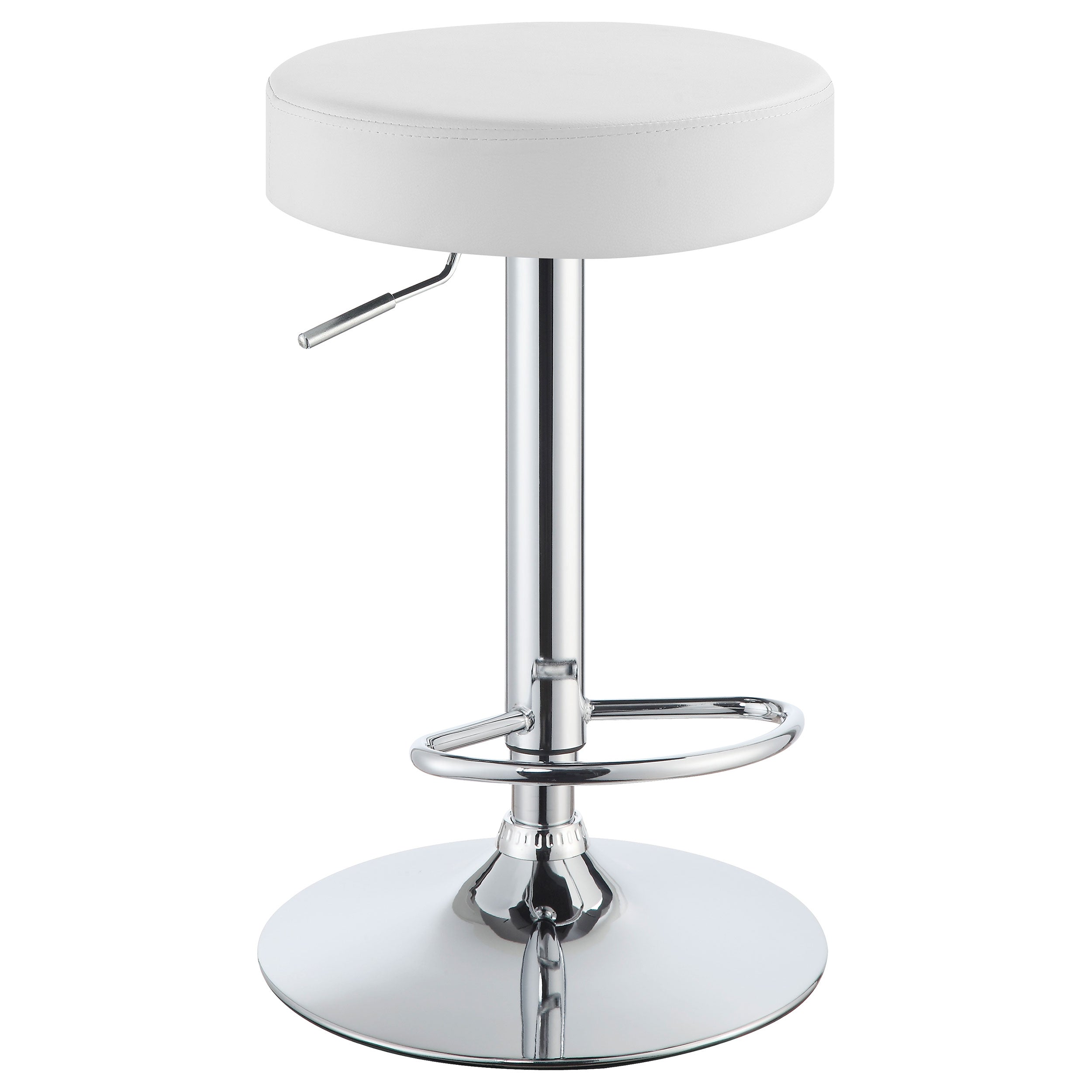Ramses Adjustable Backless Bar Stool