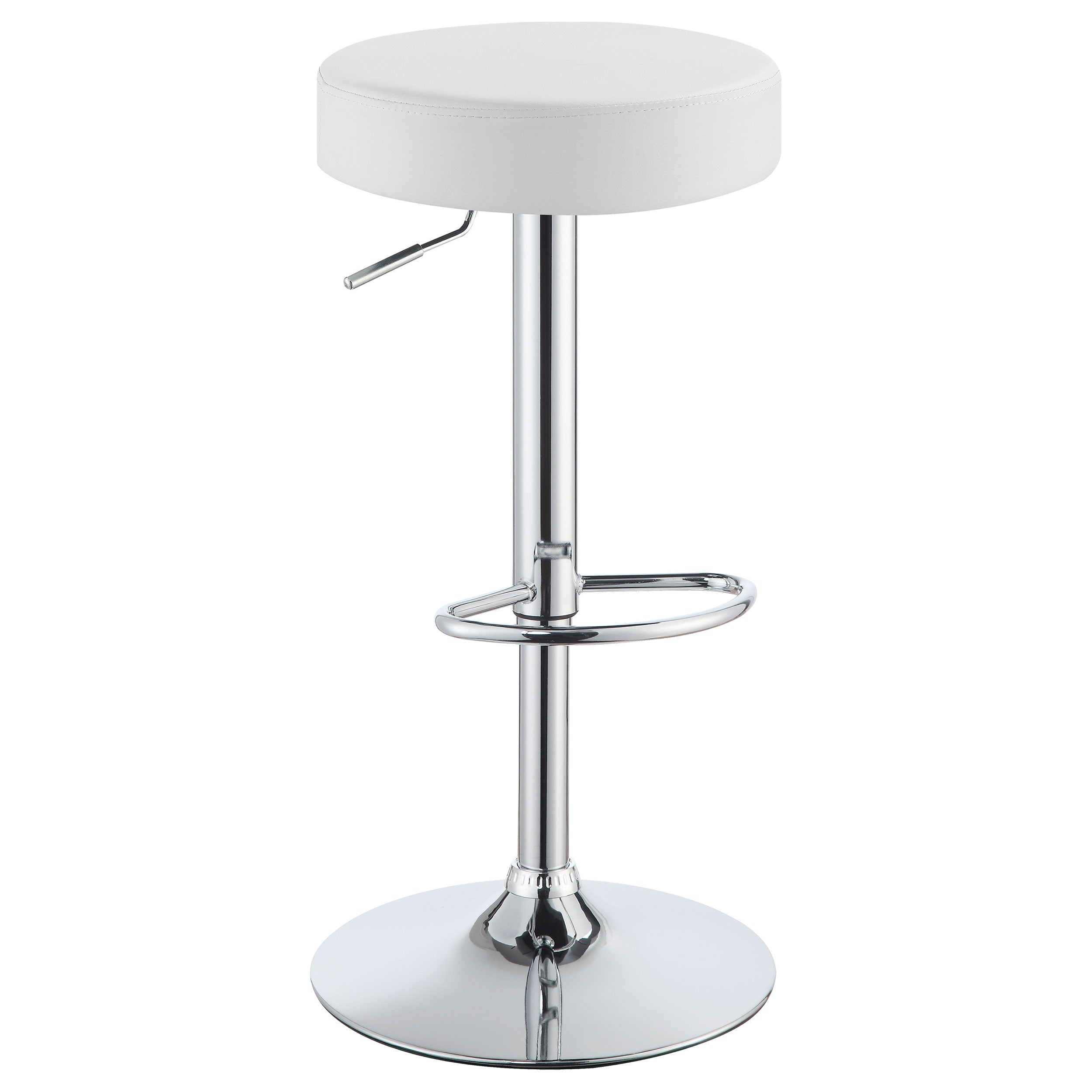 Ramses Adjustable Backless Bar Stool