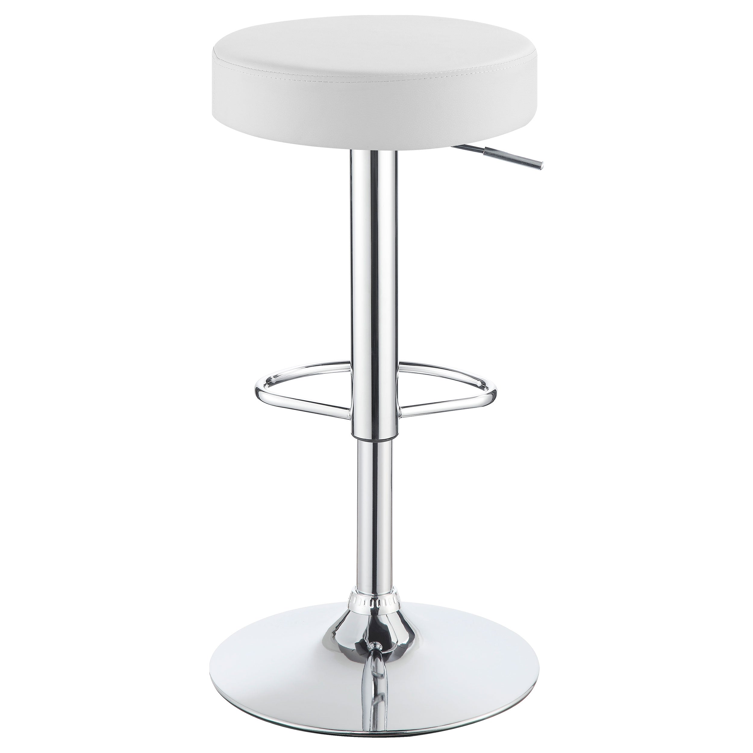 Ramses Adjustable Backless Bar Stool