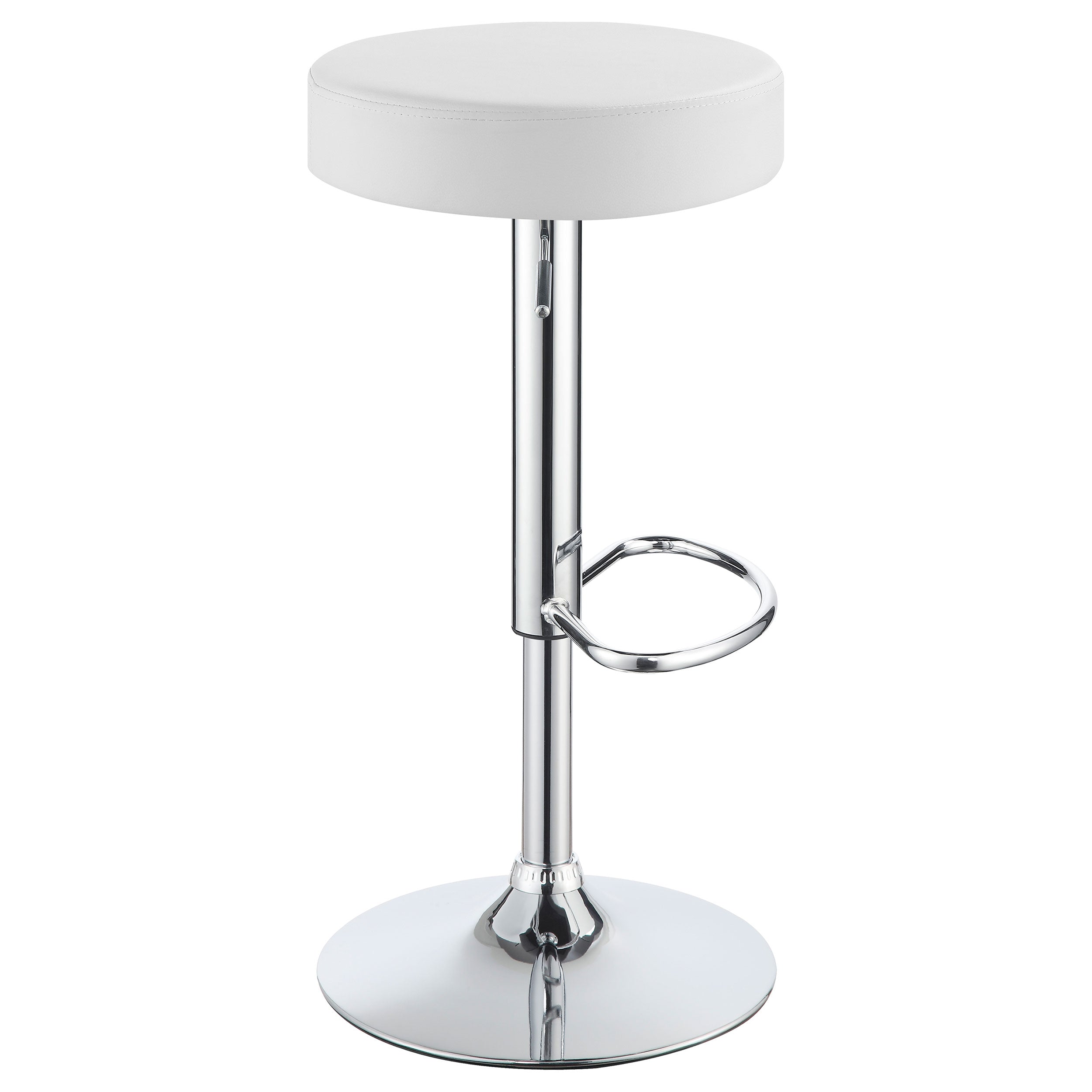 Ramses Adjustable Backless Bar Stool