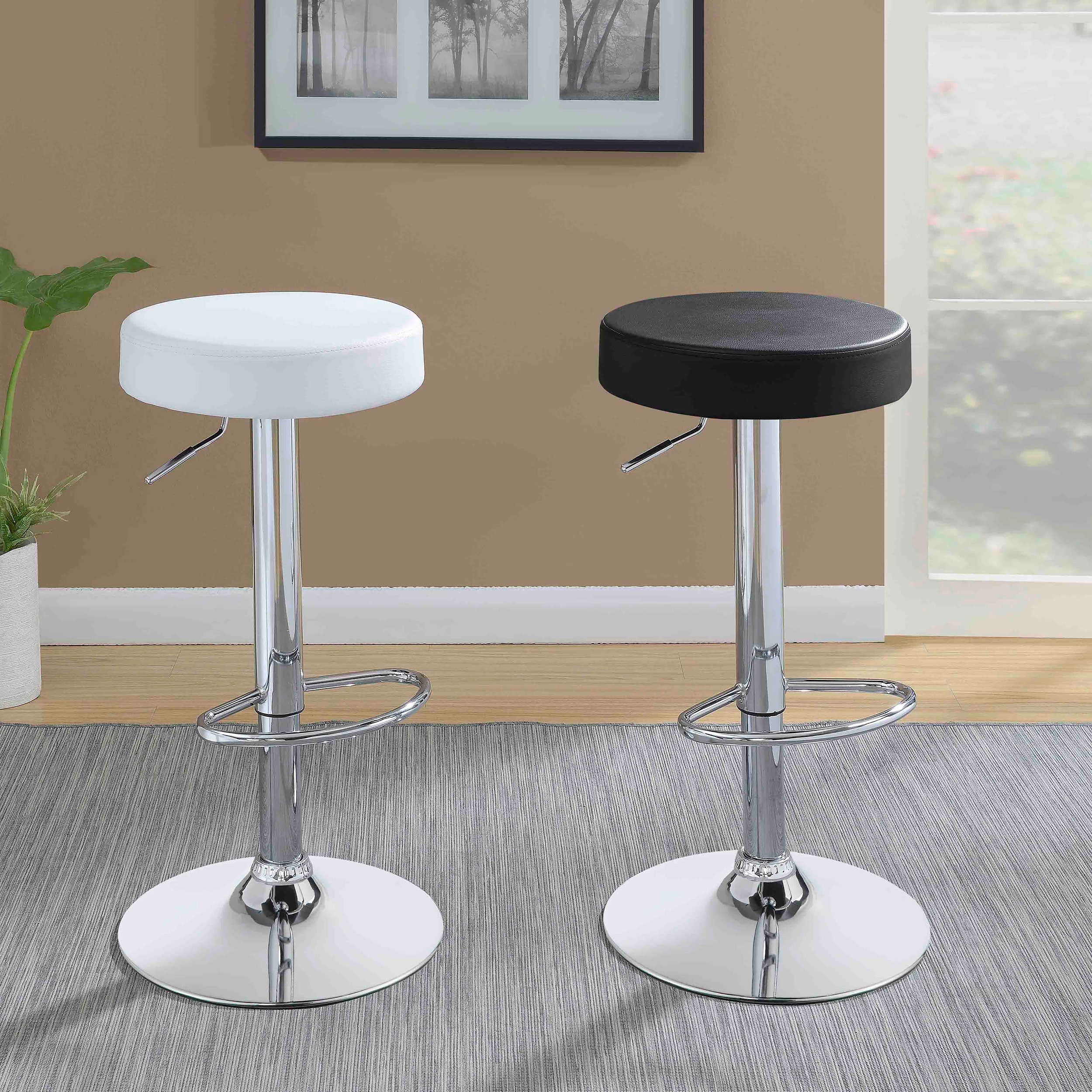 Ramses Adjustable Backless Bar Stool