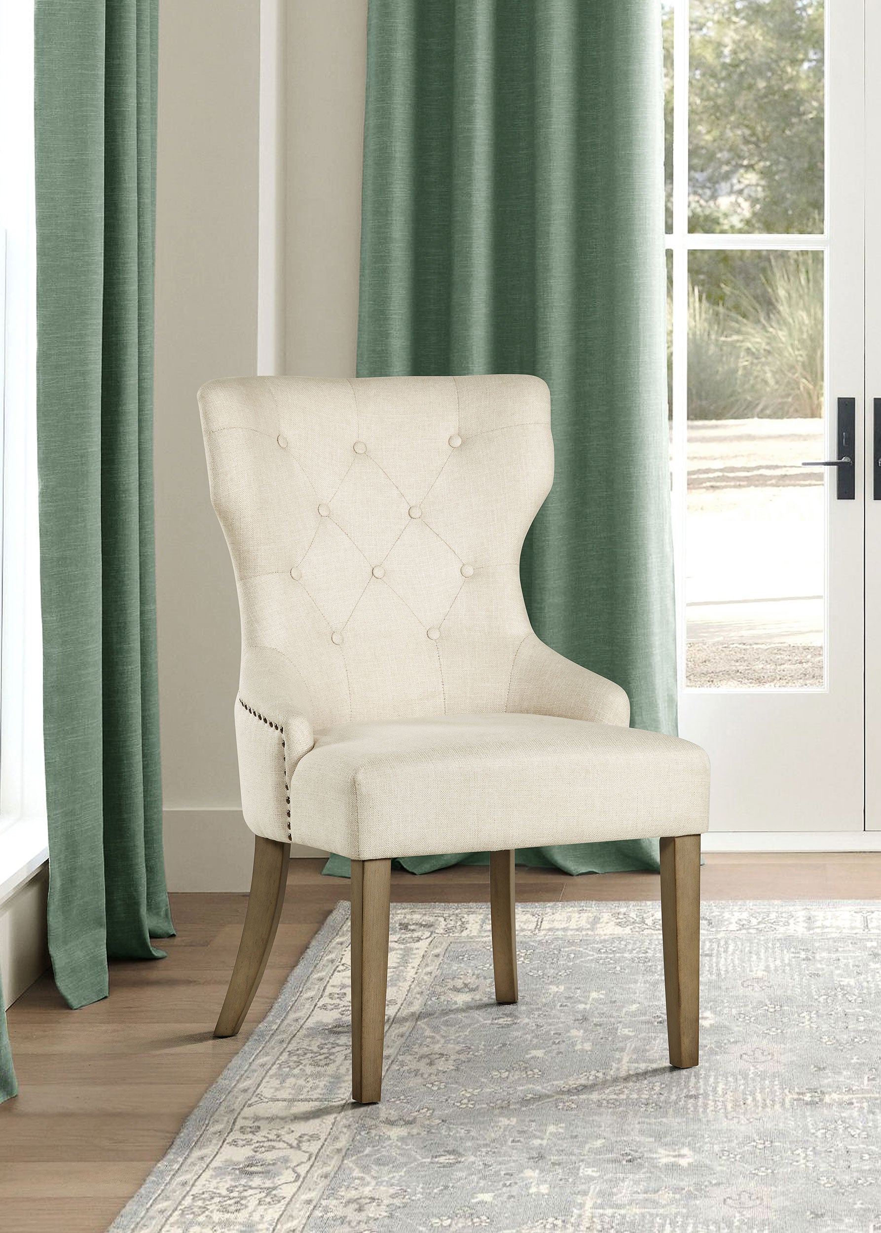Baney Tufted Upholstered Dining Chair