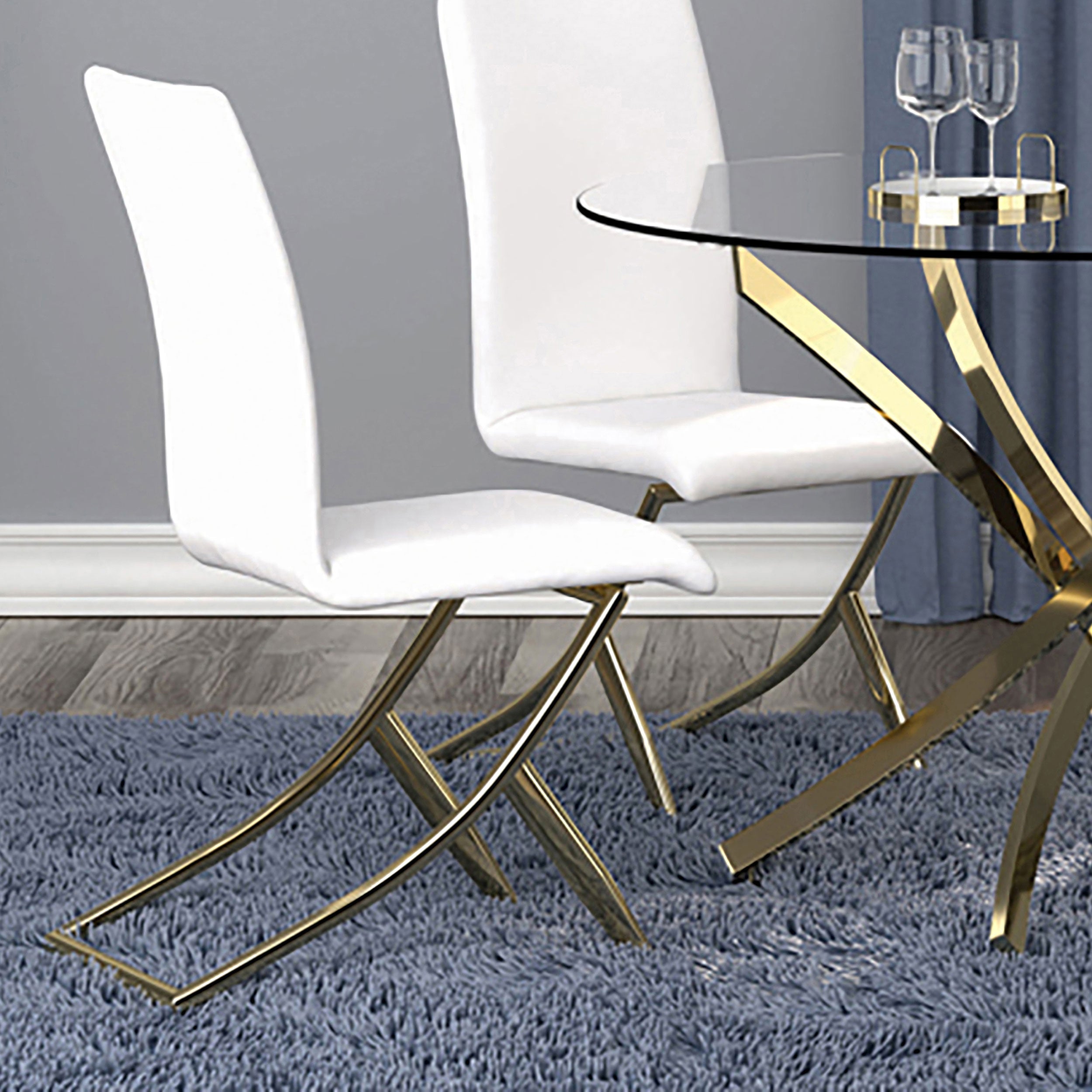 Carmelia Upholstered Dining Side Chair (Set of 4)