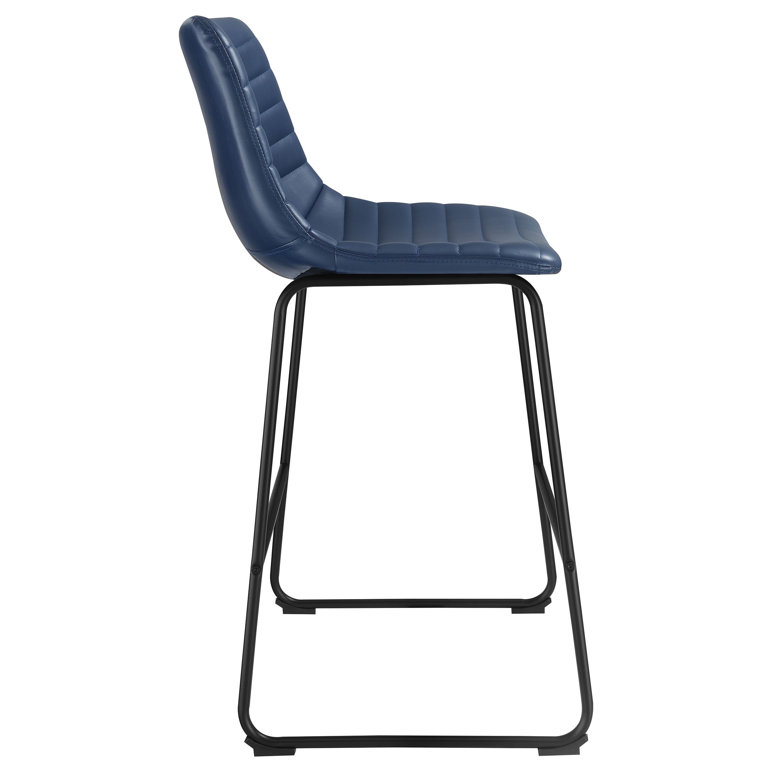 Zuni Faux Leather Upholstered Counter Chair (Set of 2)