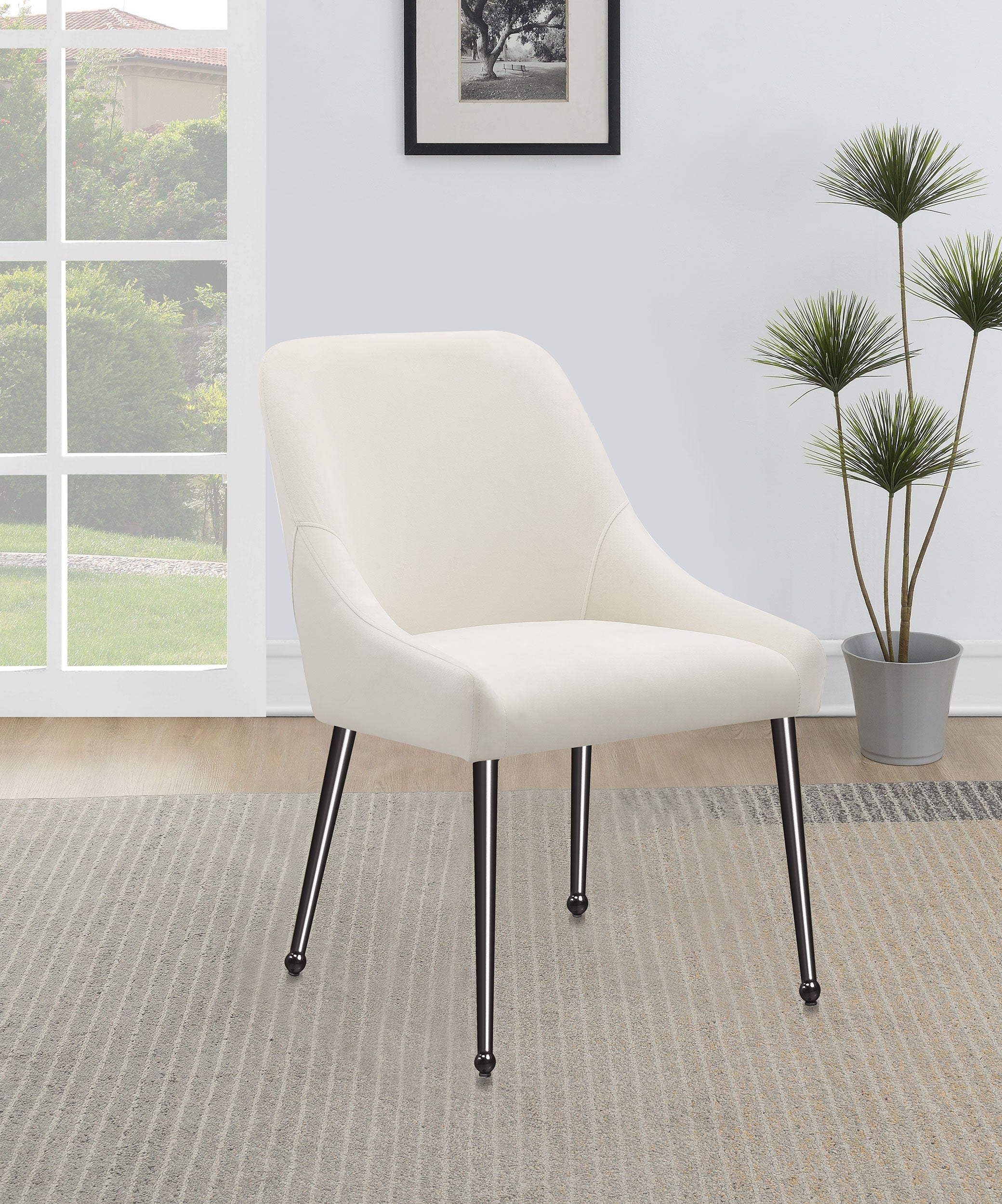 Mayette Upholstered Dining Side Chair (Set of 2)