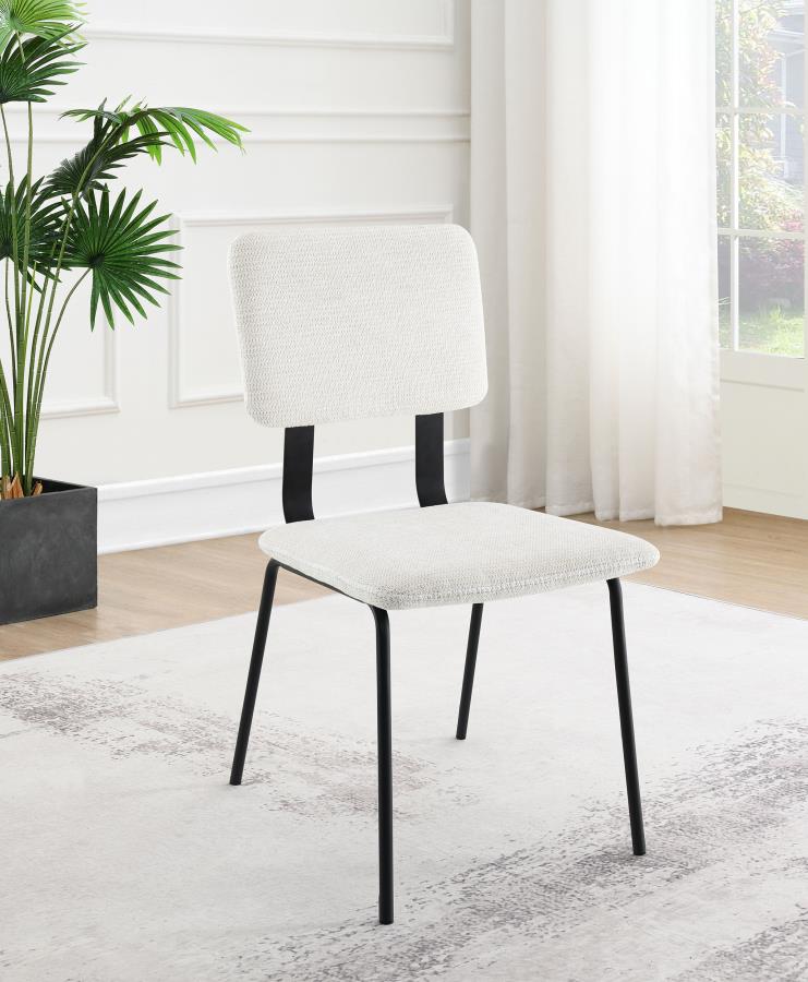 Calla Fabric Upholstered Dining Side Chair (Set of 2)