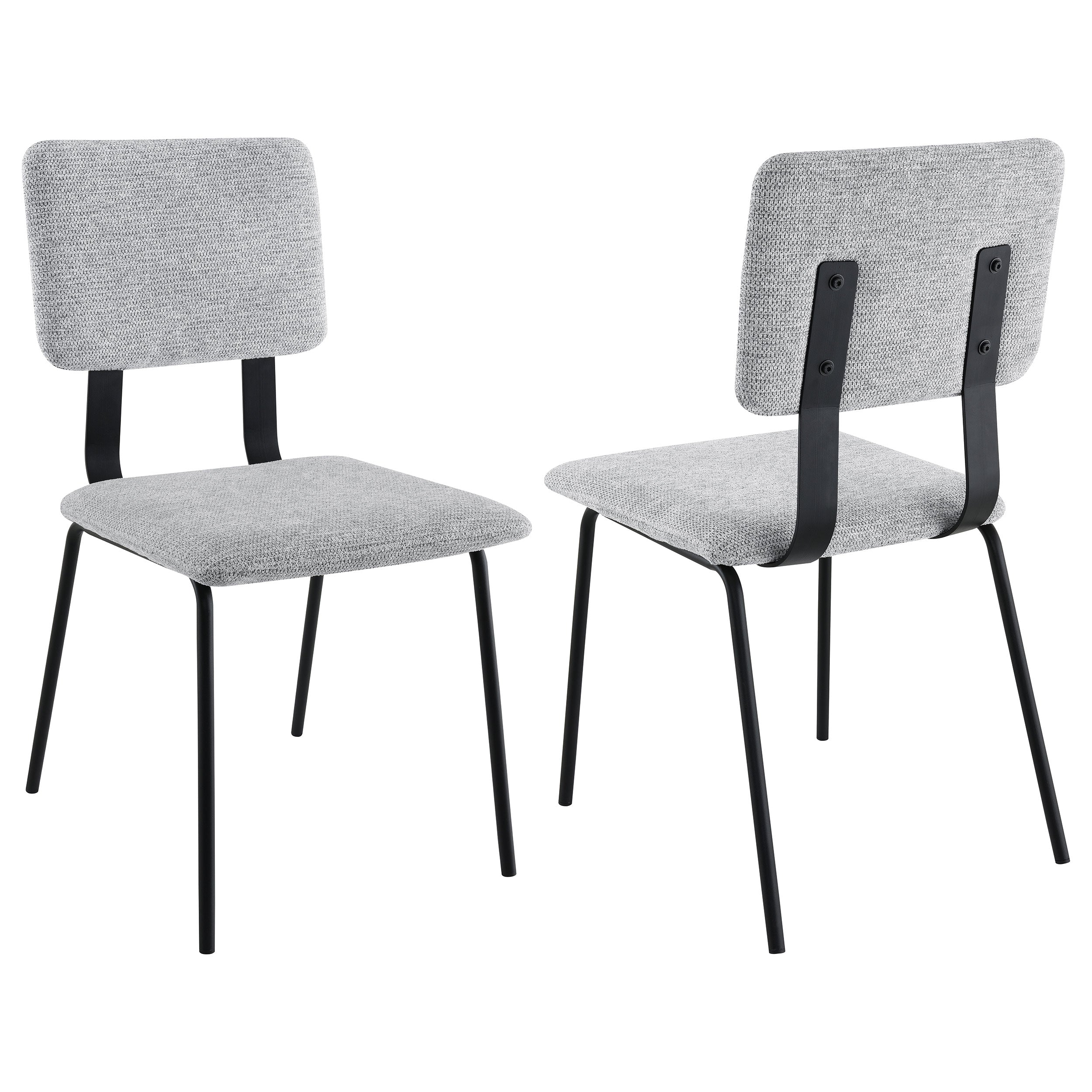 Calla Fabric Upholstered Dining Side Chair (Set of 2)