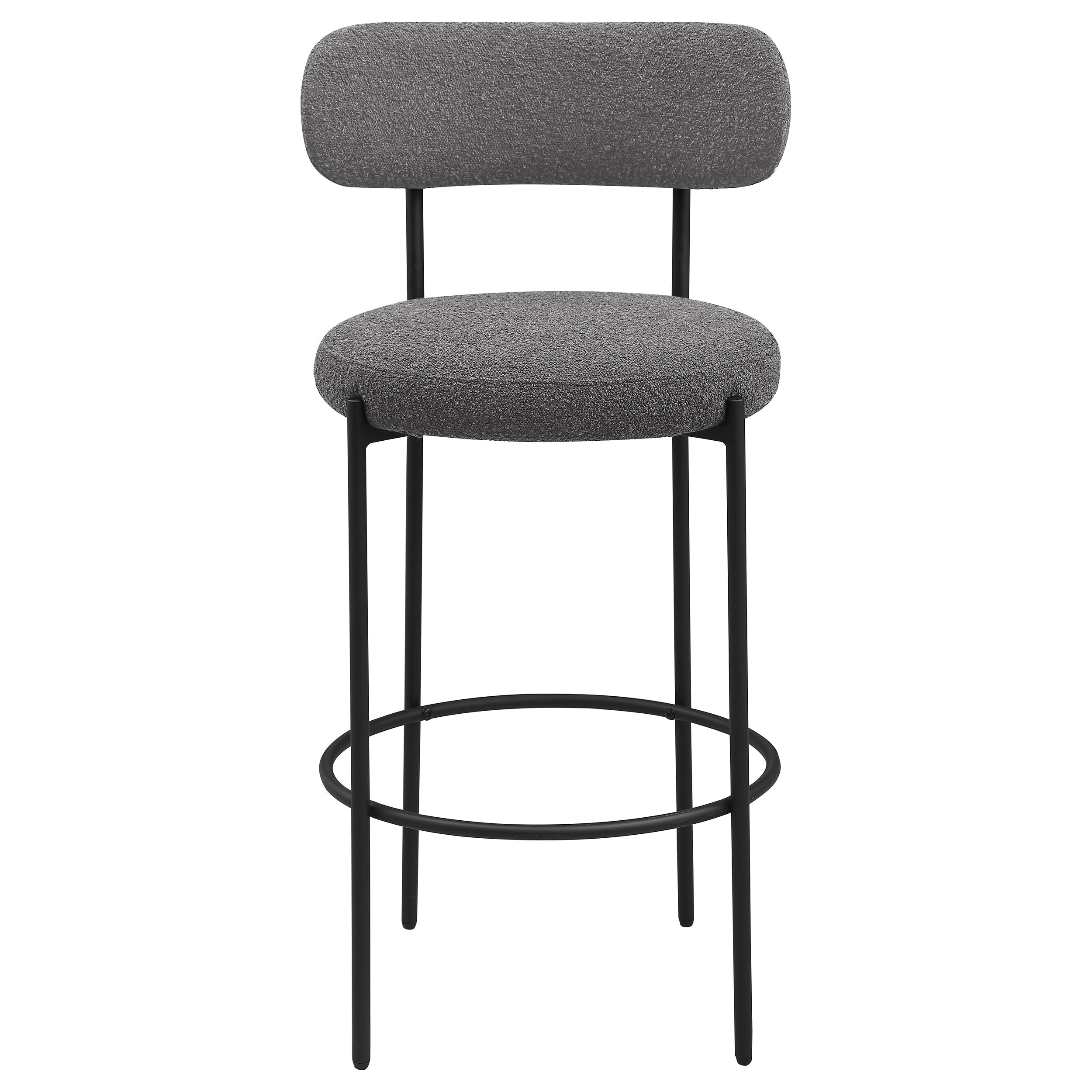 Viola Boucle Upholstered Bar Chair (Set of 2)