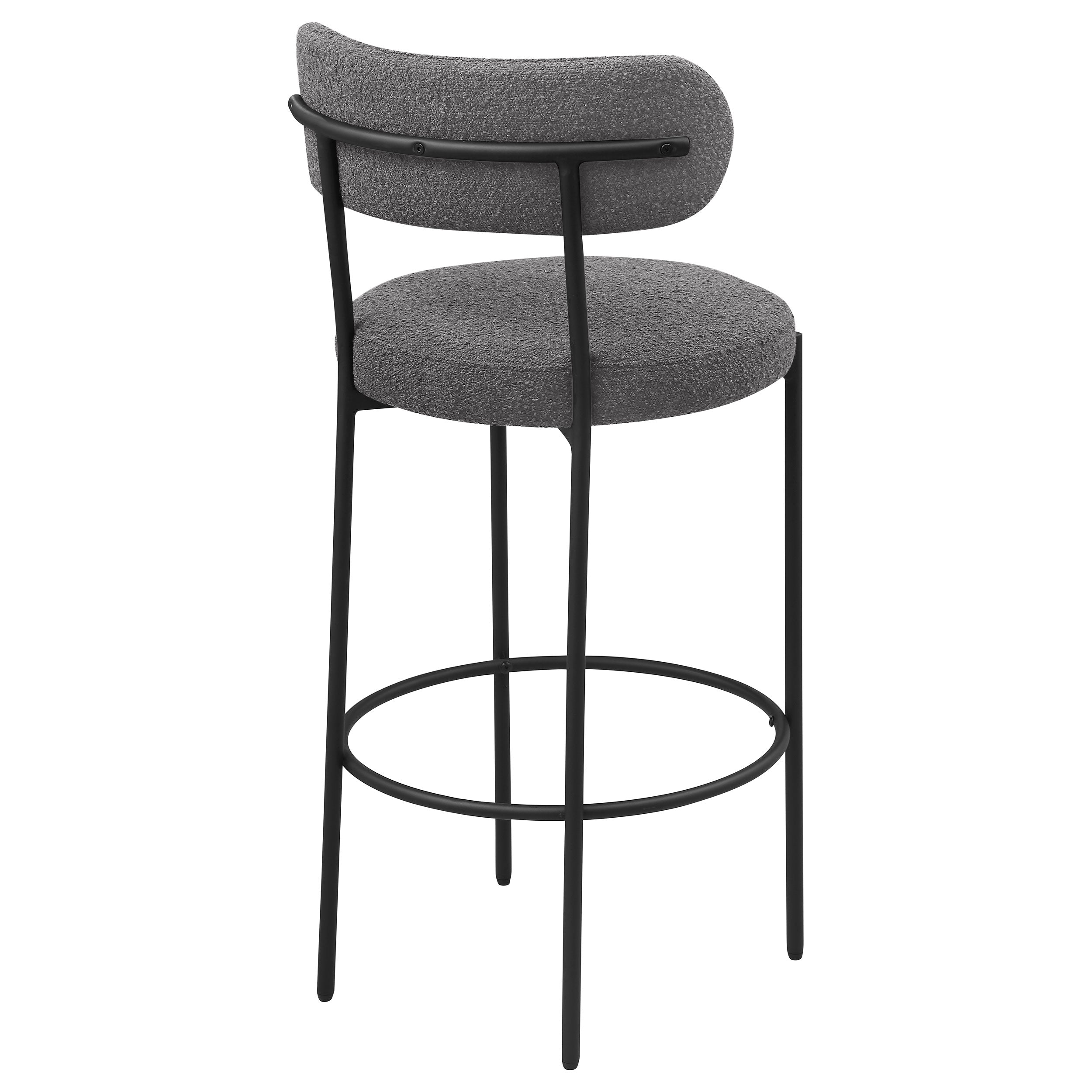 Viola Boucle Upholstered Bar Chair (Set of 2)