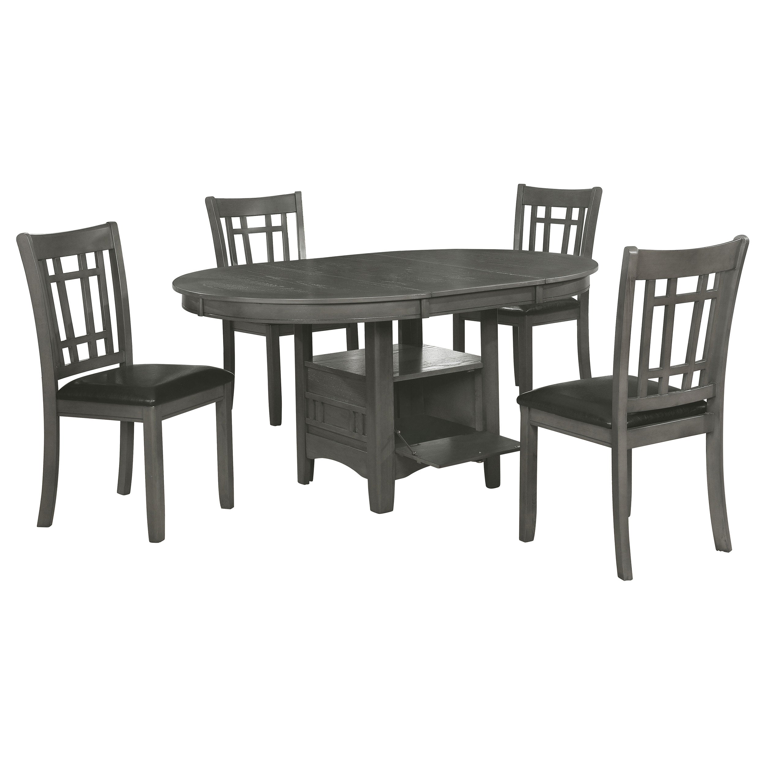 Lavon Dining Set Medium Grey