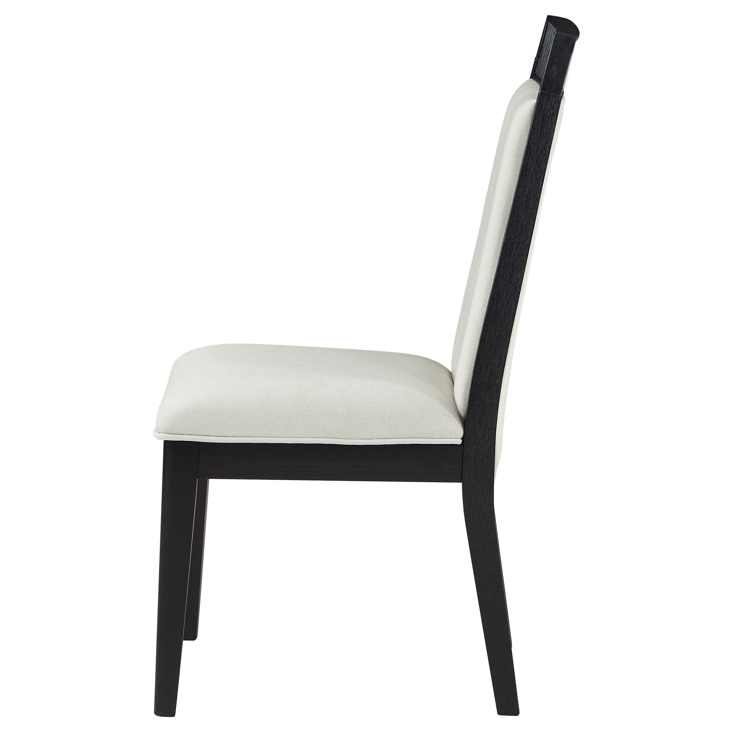 Brookmead Dining Side Chair Ivory and Black (Set of 2)