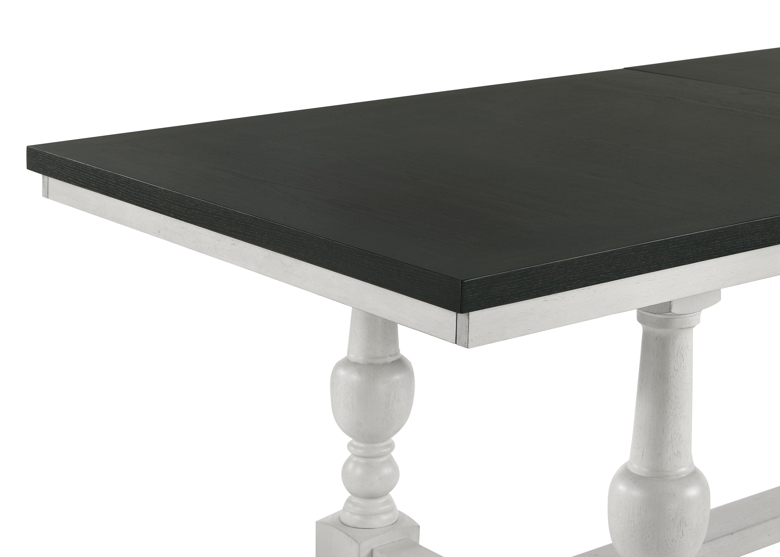 Aventine Extension Leaf Dining Set Vintage White