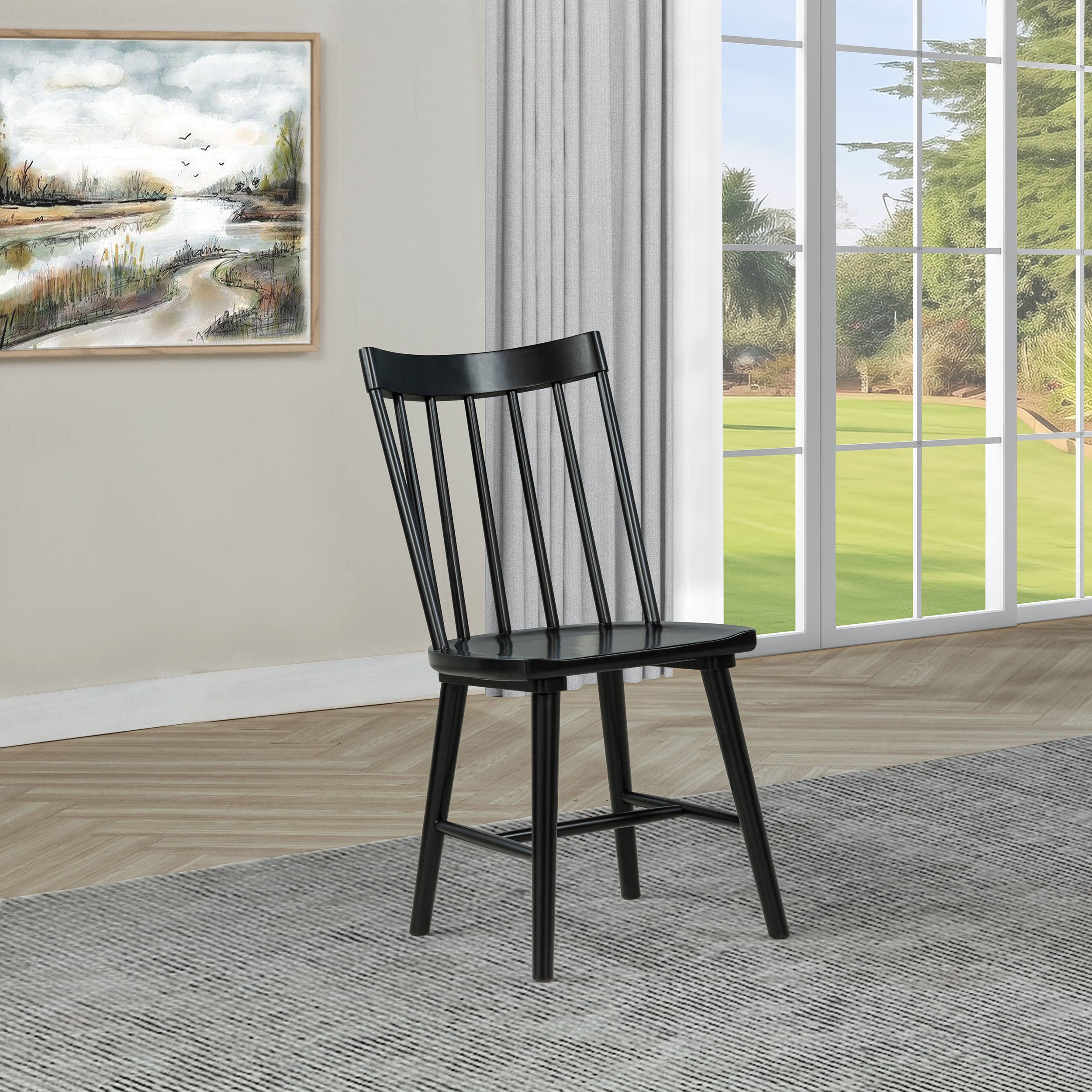 Middleton Solid Wood Dining Side Chair (Set of 2)