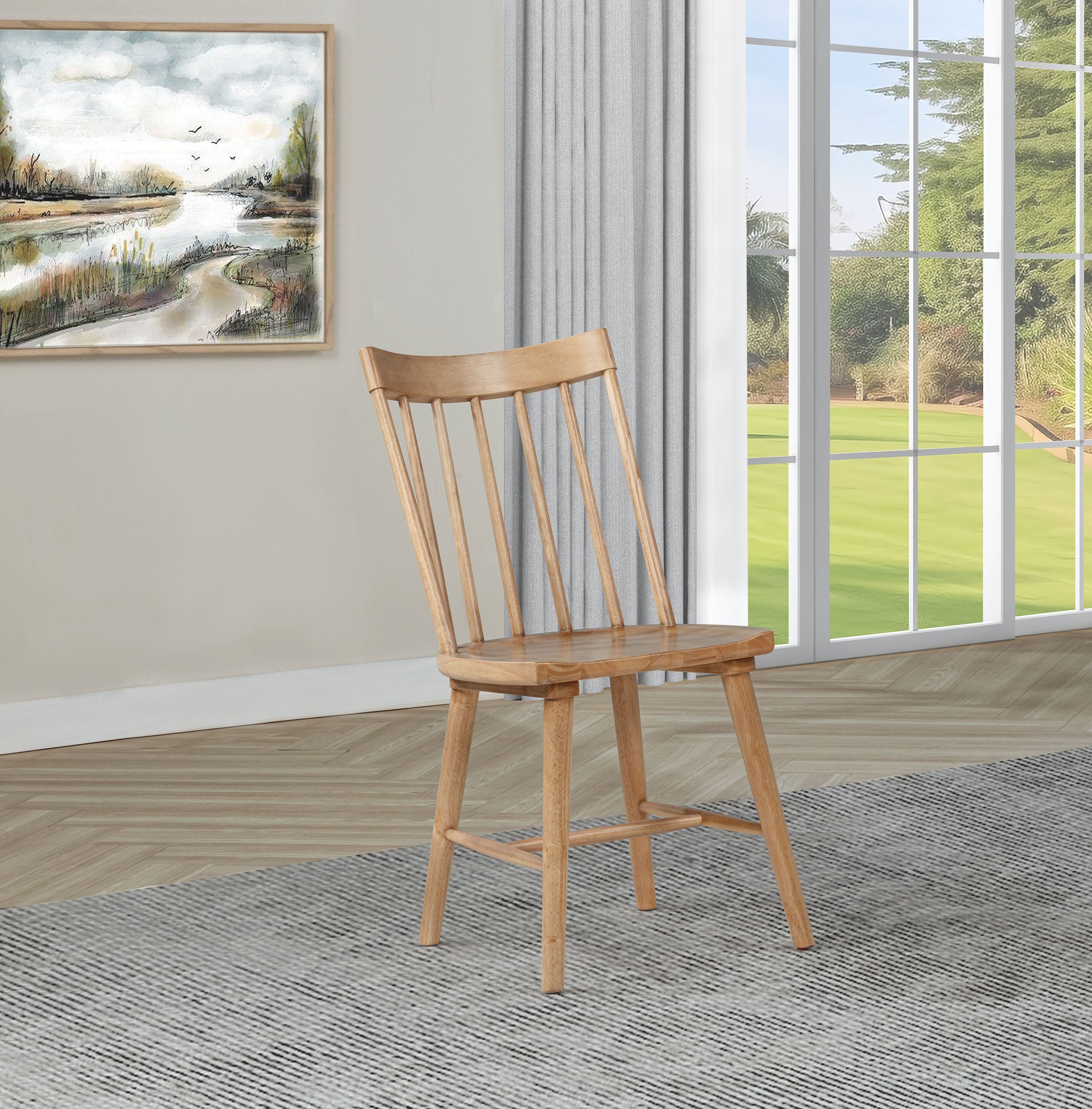 Middleton Solid Wood Dining Side Chair (Set of 2)