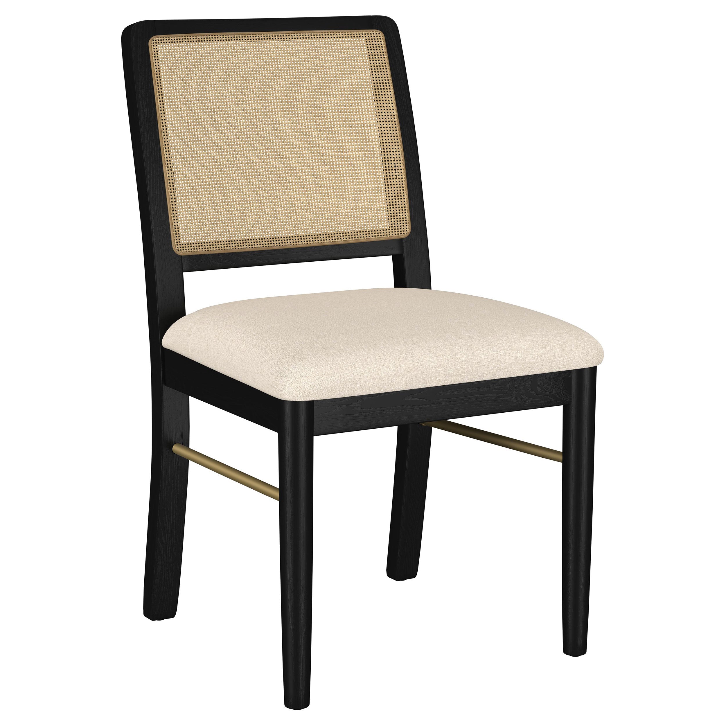 Arini Rattan Cane Dining Side Chair (Set of 2)