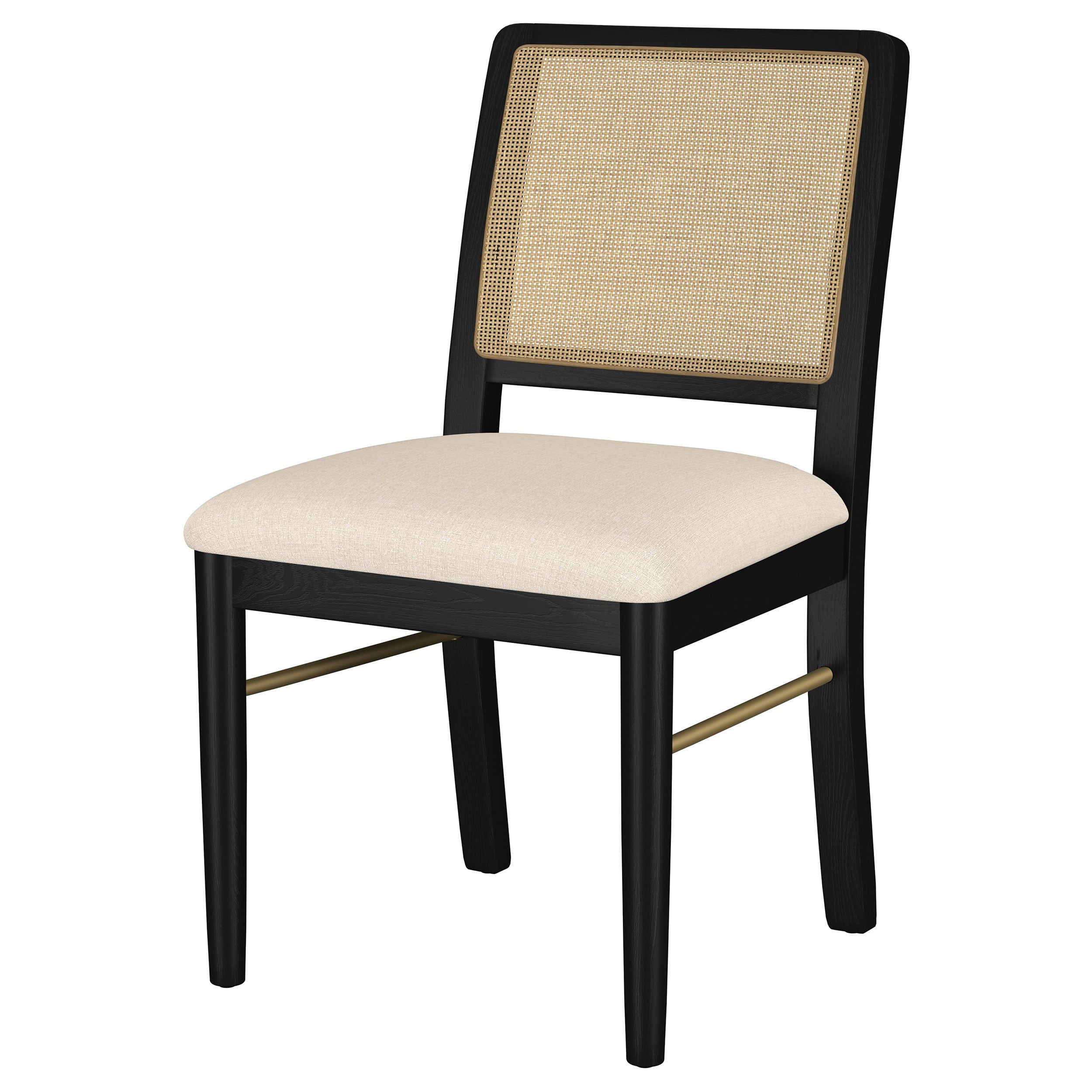 Arini Rattan Cane Dining Side Chair (Set of 2)
