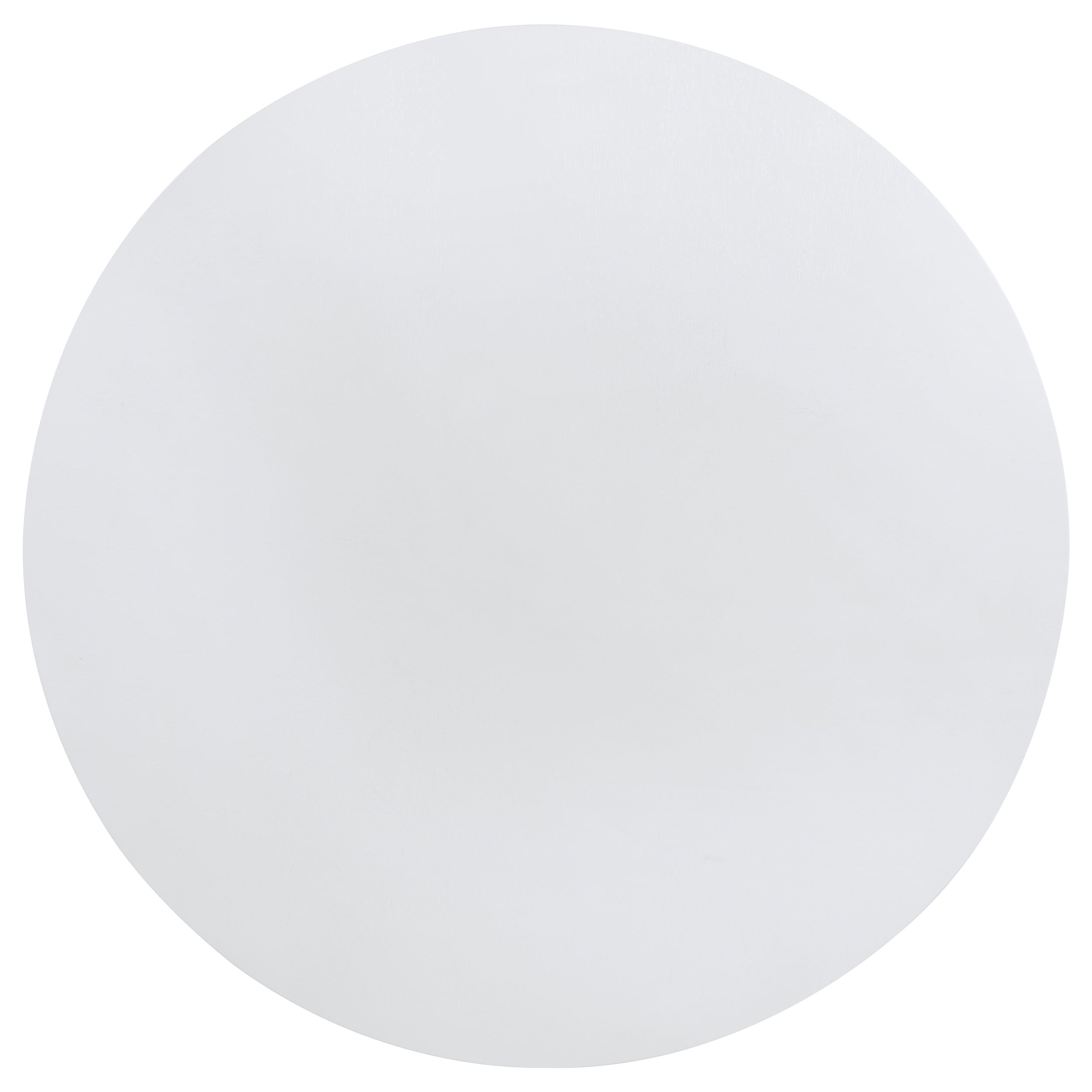 Judd 54-inch Round Wood Dining Table Set Pearl