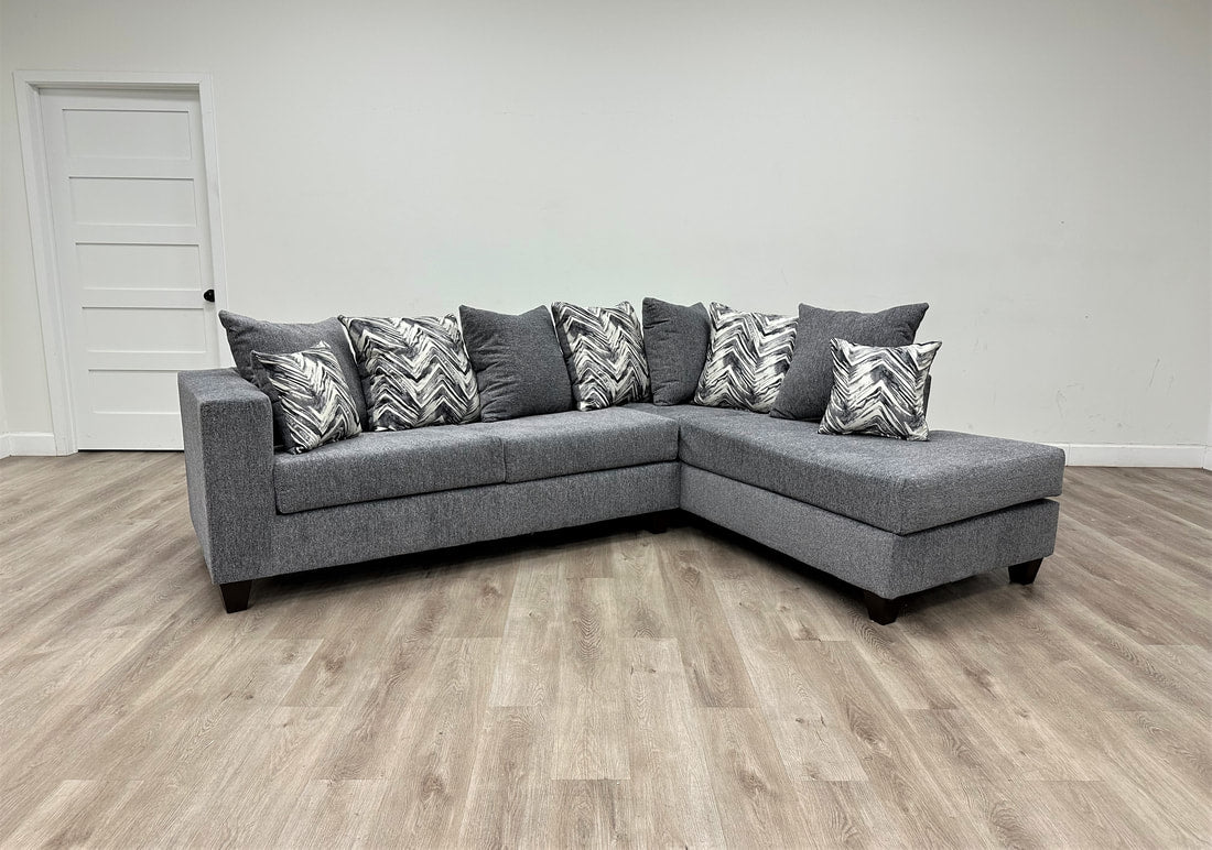 110 Sectional — Chaise Design, 9 Colors