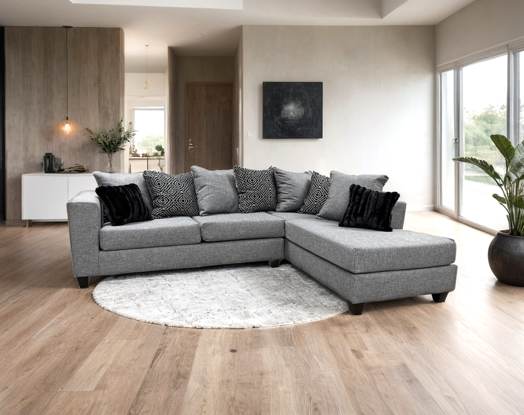 110 - Sectional (Gunmetal) **ON SALE**