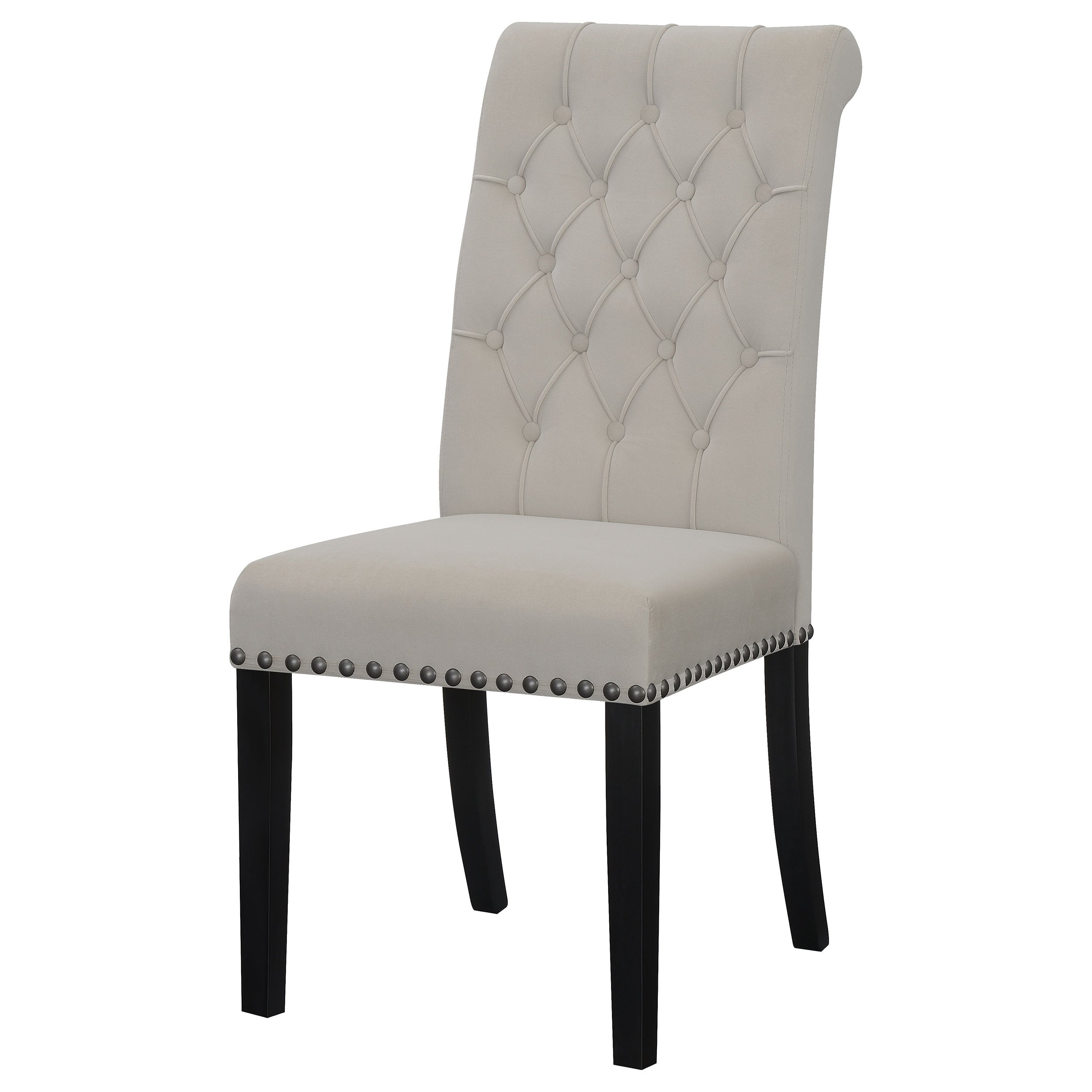 Alana Fabric Upholstered Dining Side Chair (Set of 2)