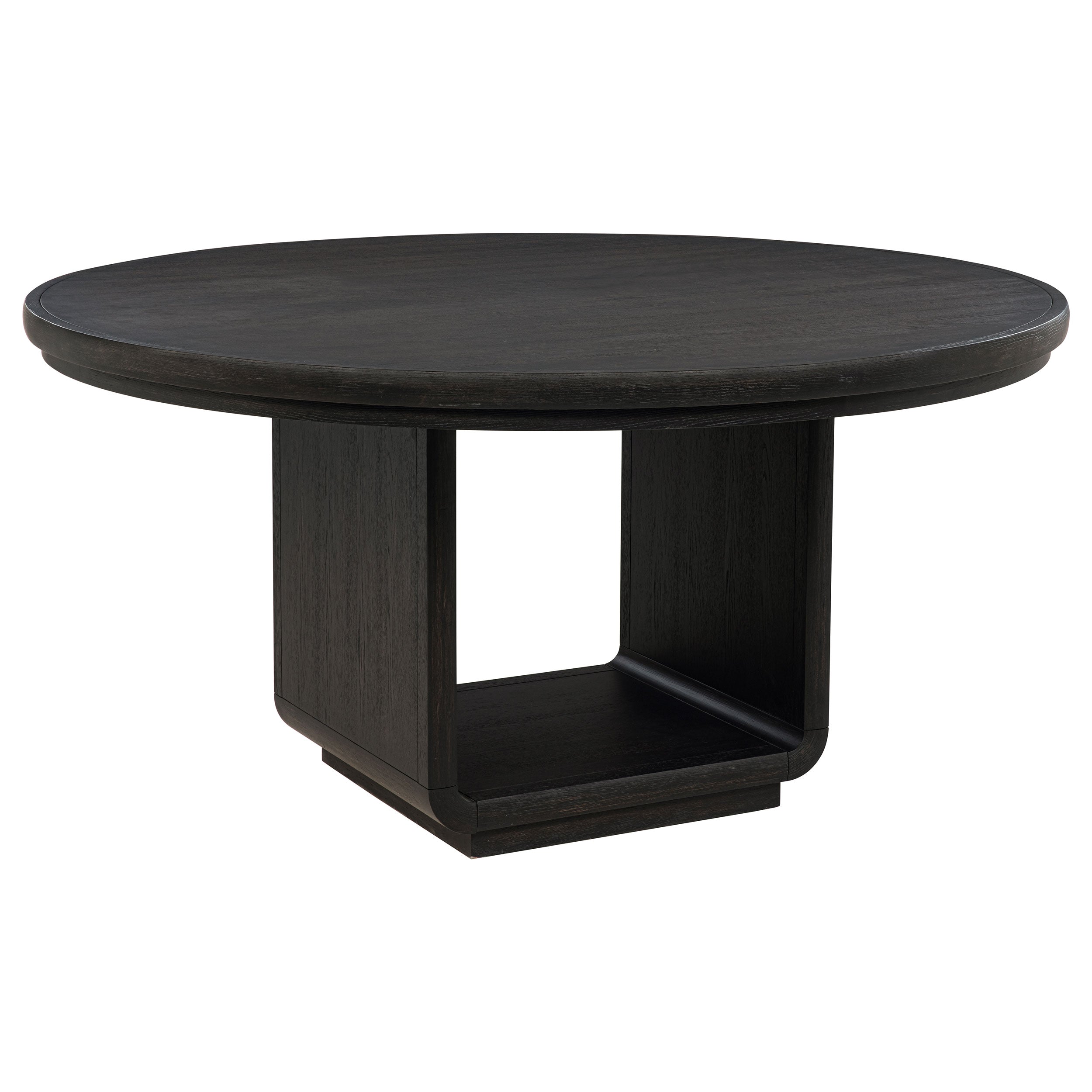 Leandro Round Dining Table Set Burnished