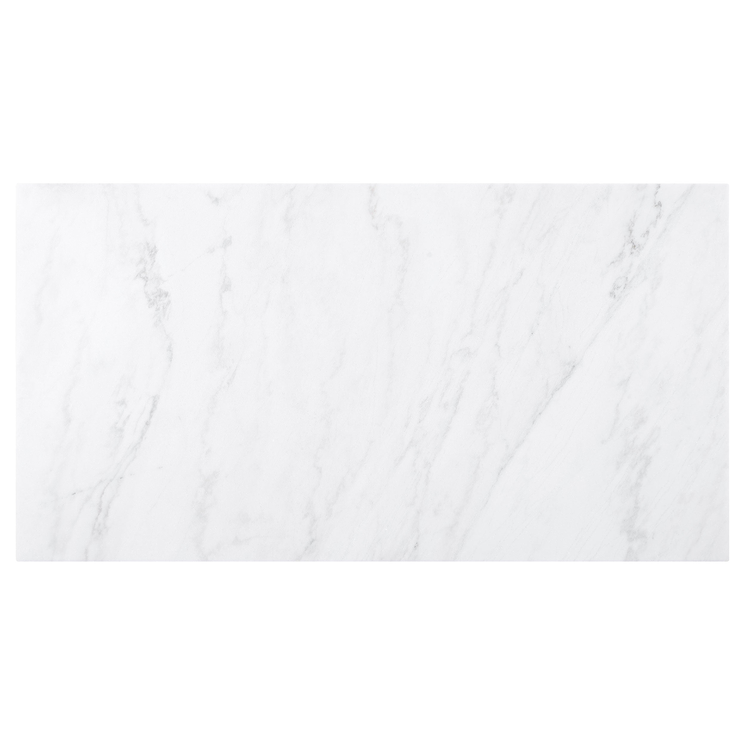 Sherry Rectangular Marble Top Dining Set Sand and White