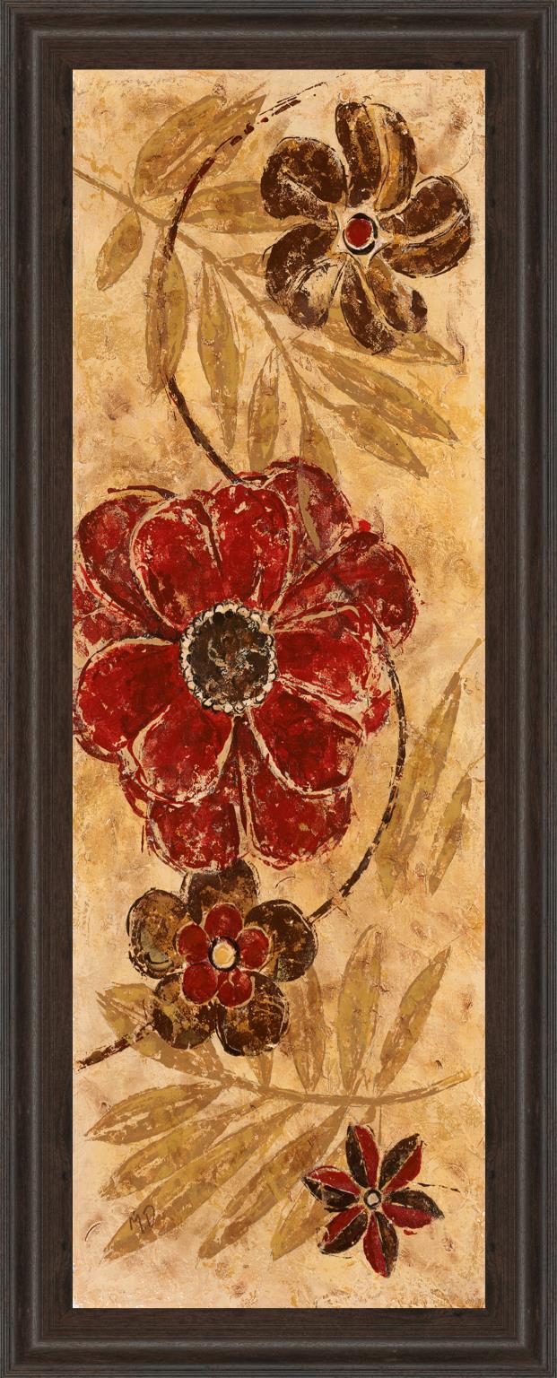 Touch Of Honey Ii By Maria Donovan 18X42 Framed Print