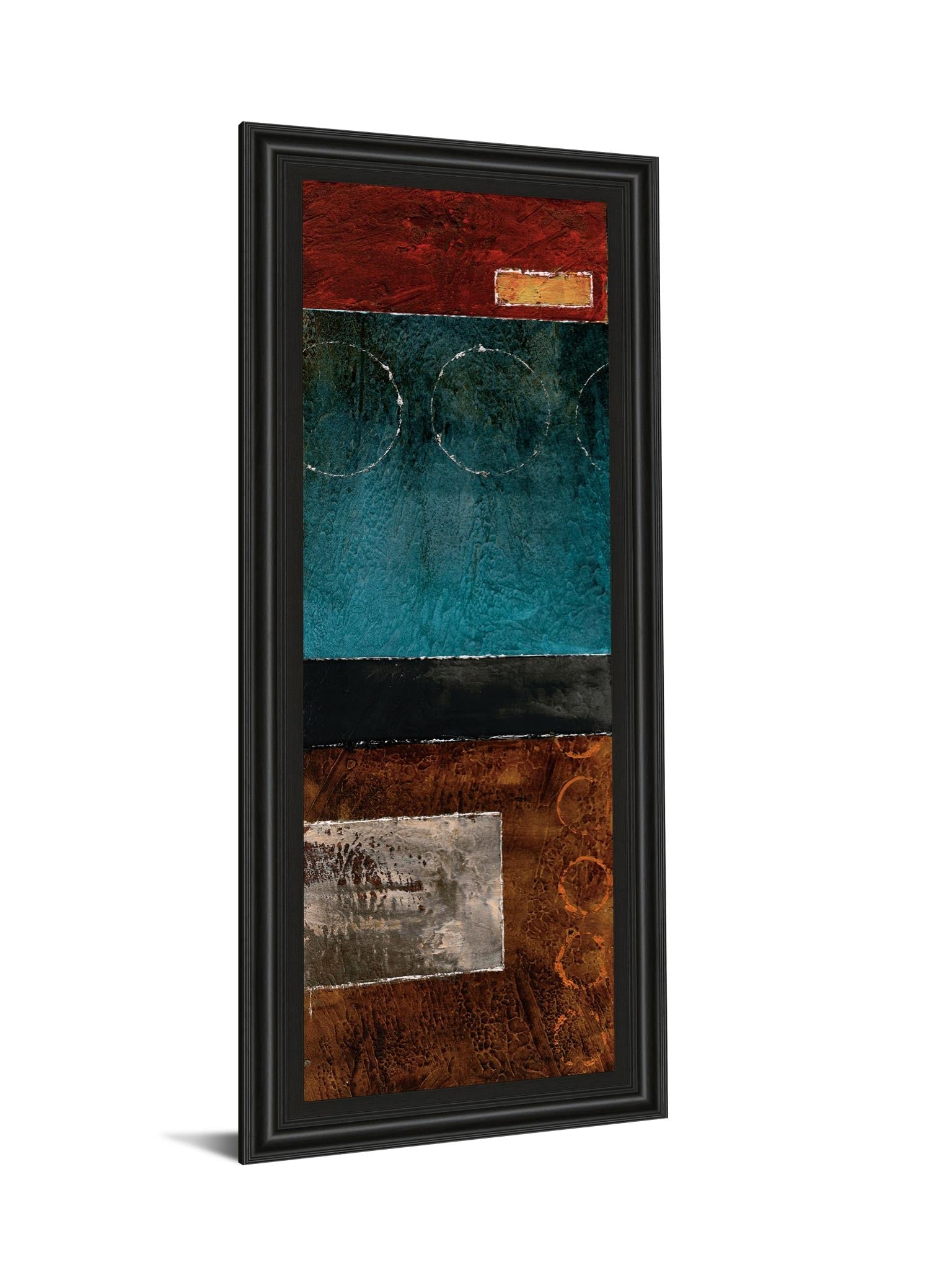 Linear I By W.Blake 18X42 Framed Print