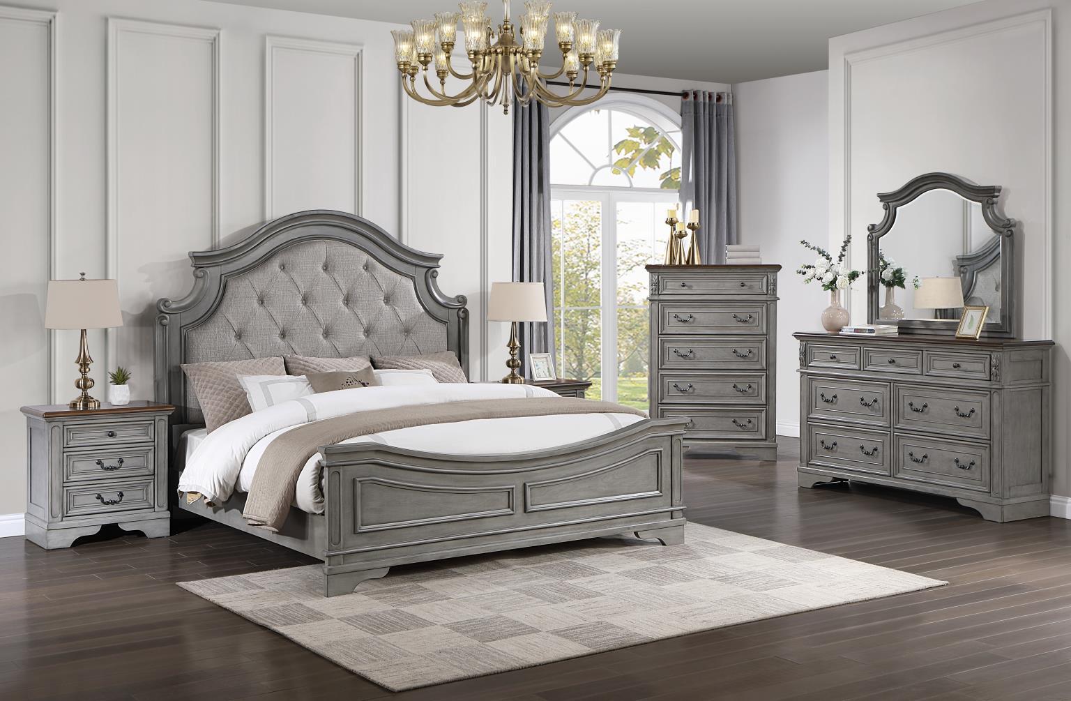 B112 Rustic Gray Chest — 40-Inch Wide