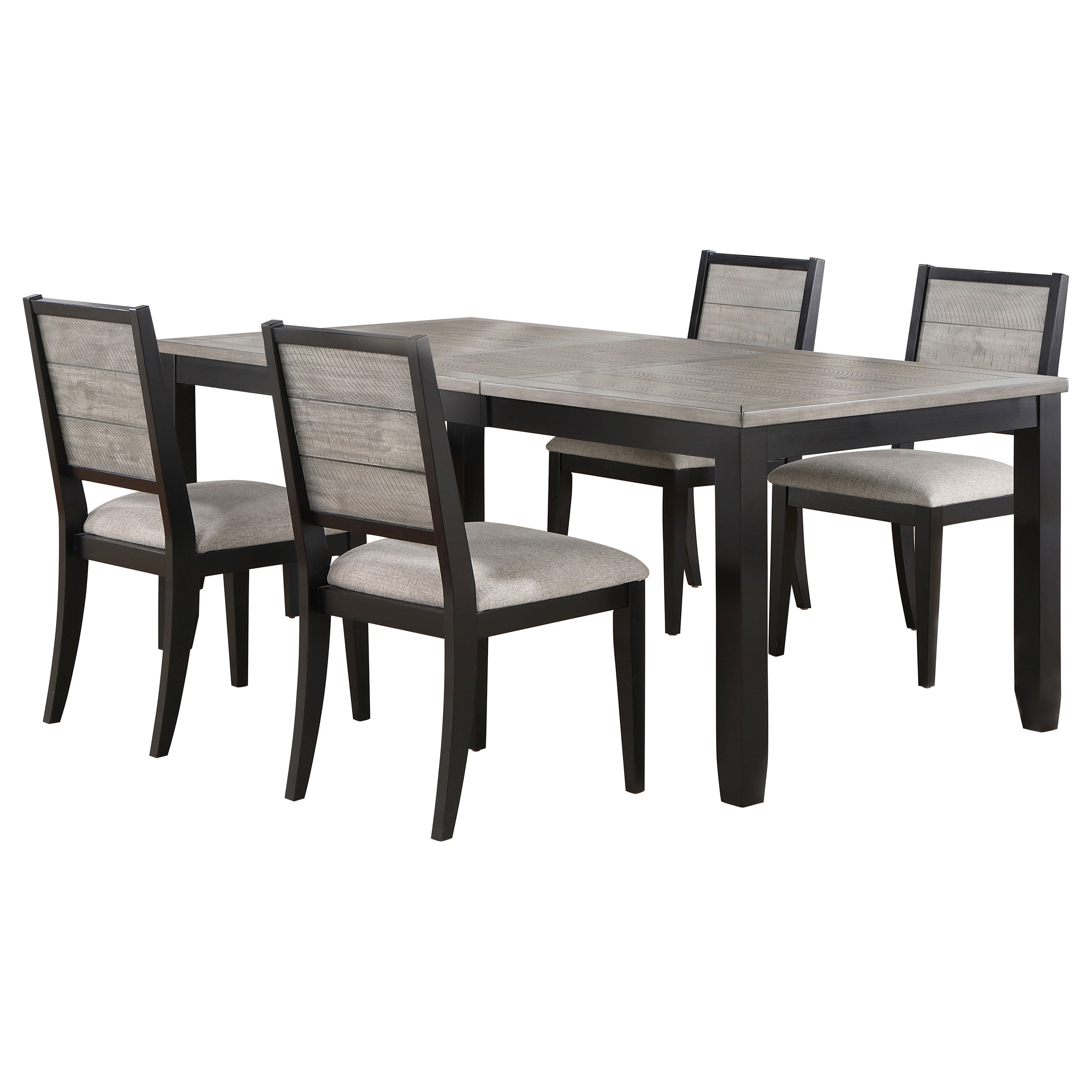 Elodie Rectangular Extension Leaf Dining Set