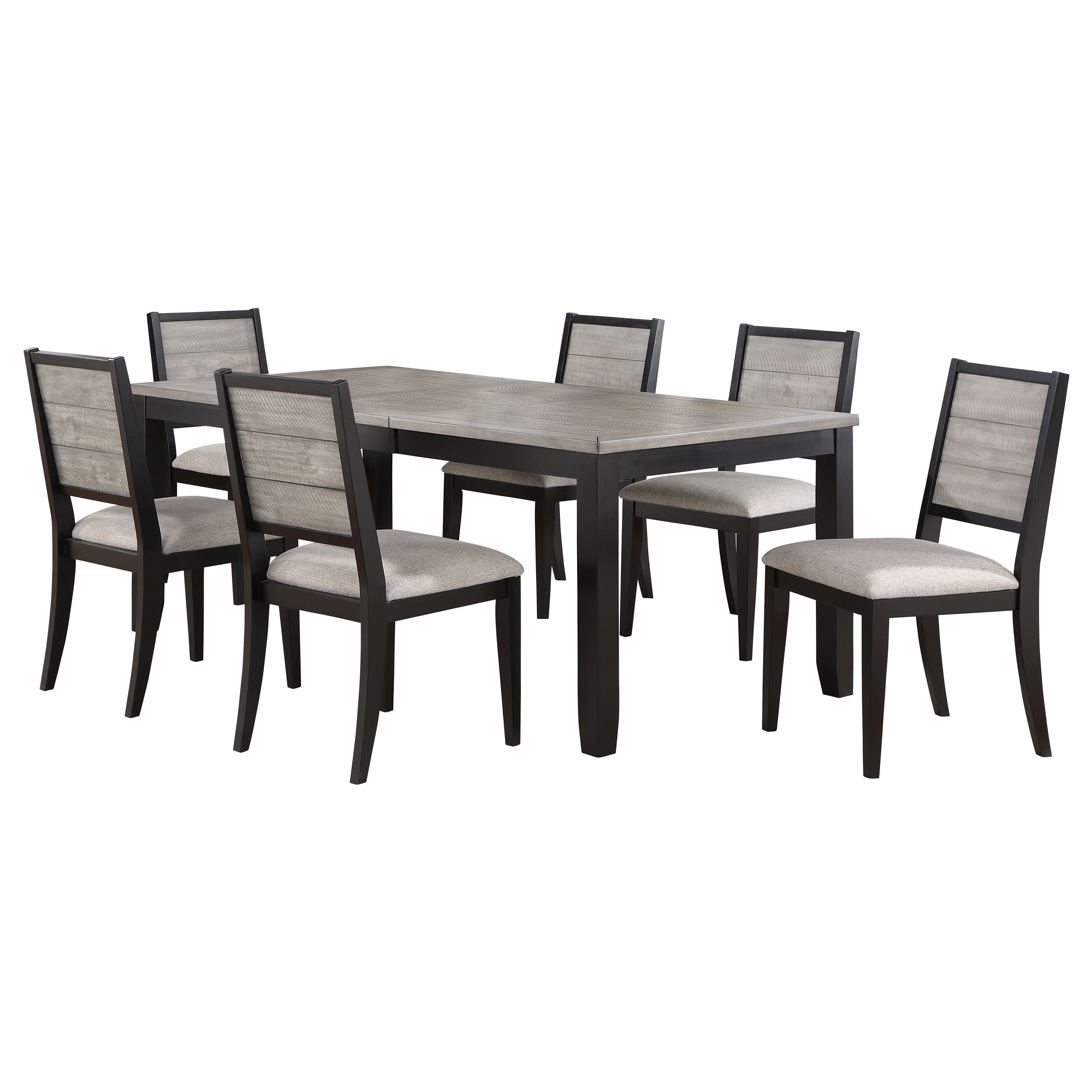 Elodie Rectangular Extension Leaf Dining Set