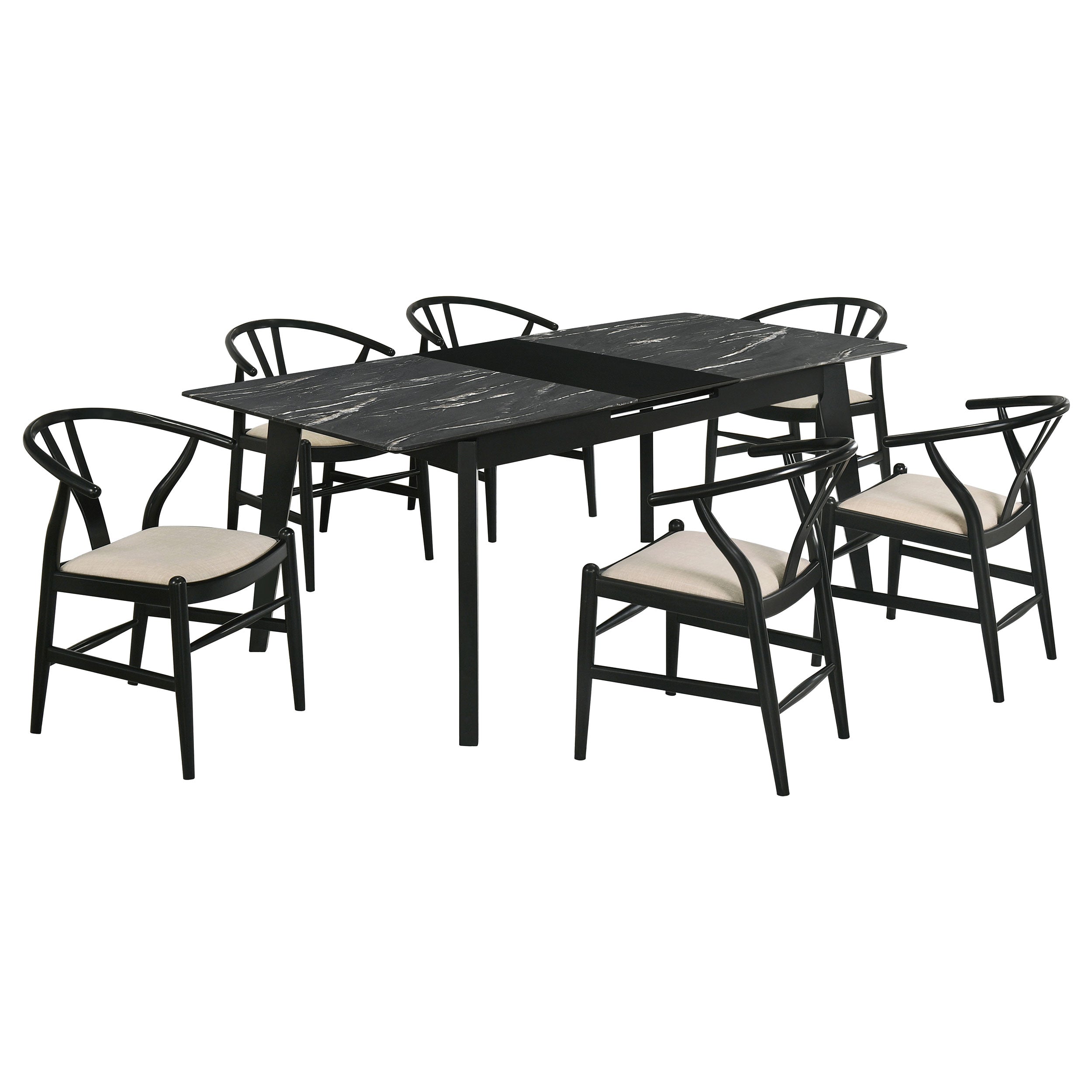 Crestmont Extension Leaf Dining Table Set