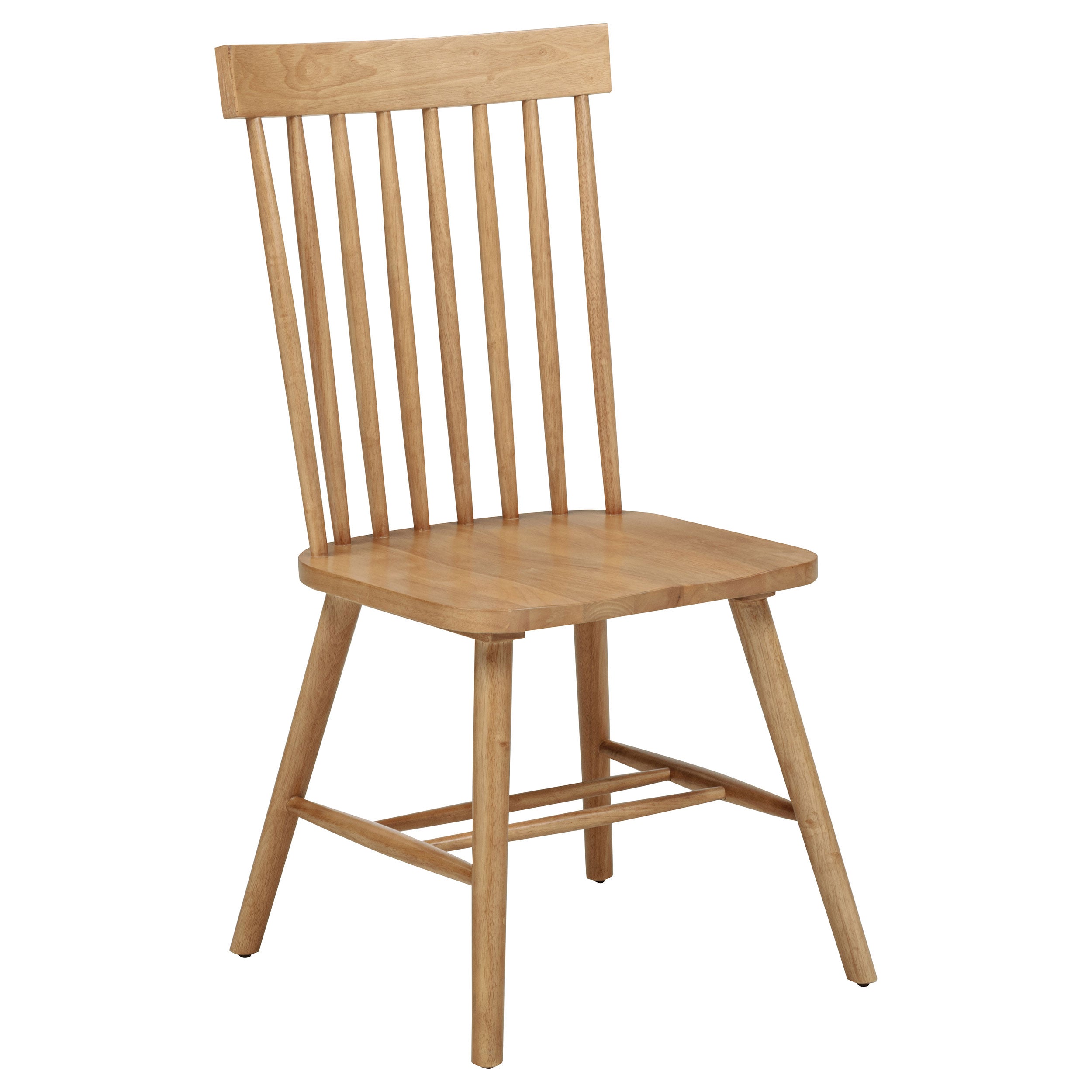 Andrews Windsor Spindle Back Dining Side Chair (Set of 2)