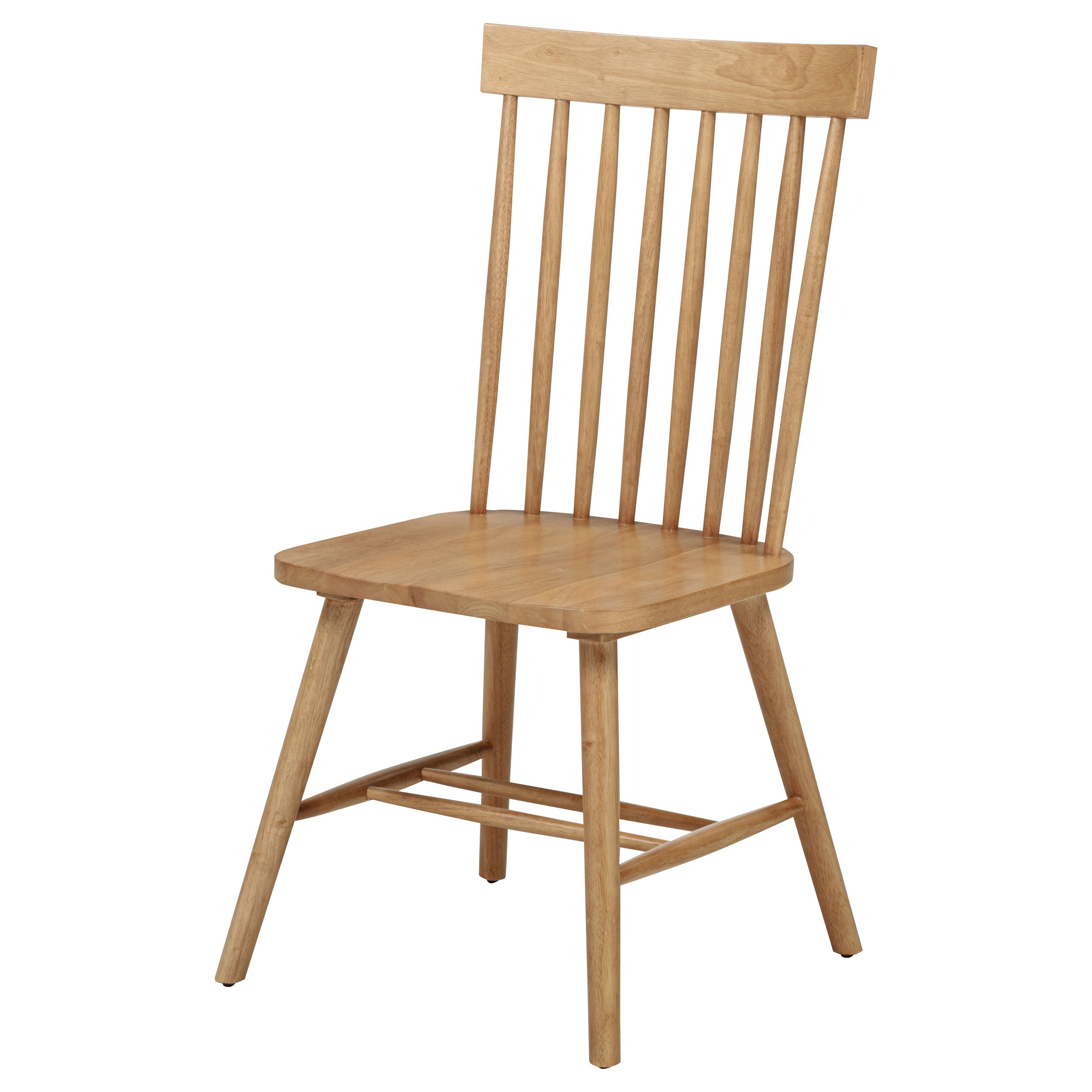Andrews Windsor Spindle Back Dining Side Chair (Set of 2)