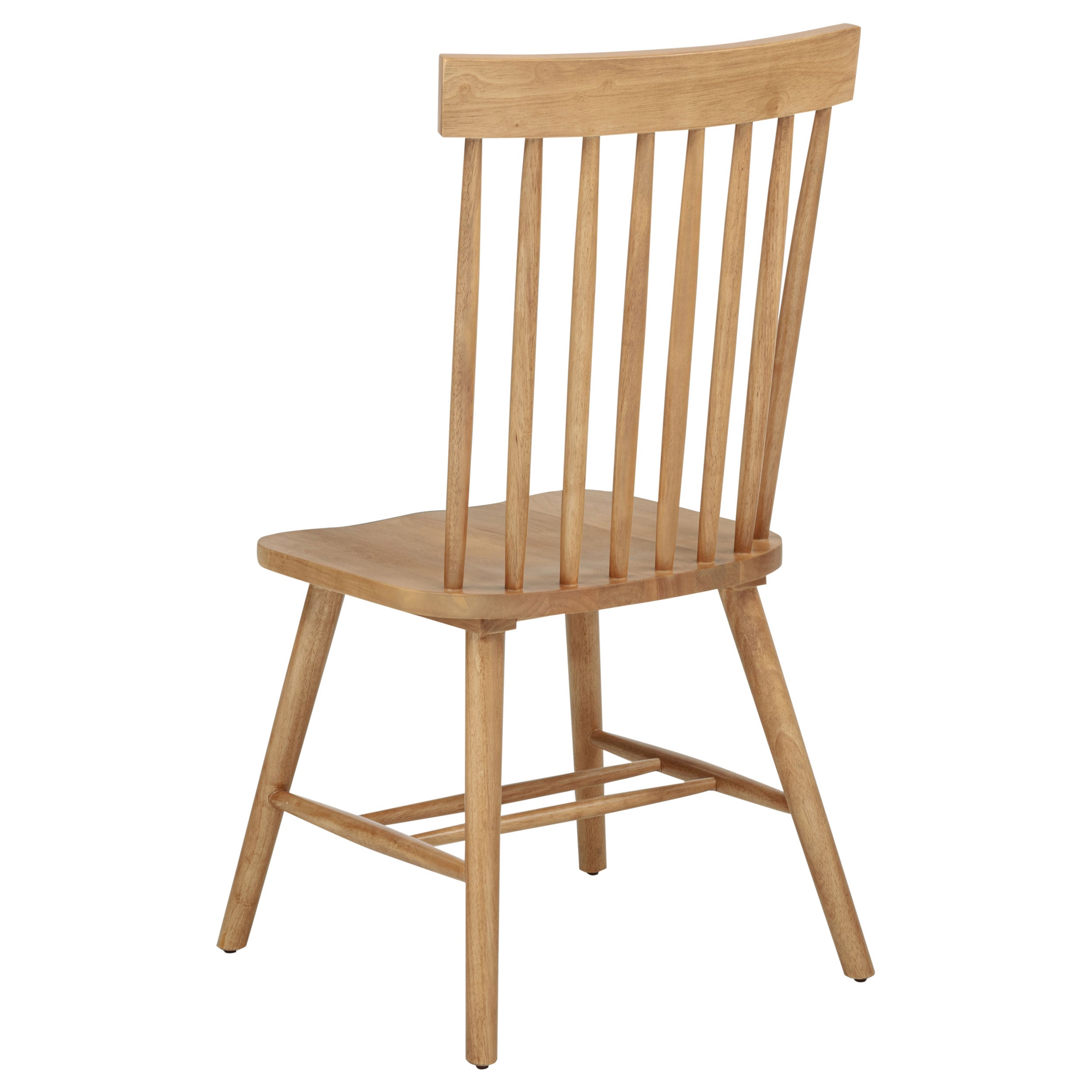 Andrews Windsor Spindle Back Dining Side Chair (Set of 2)