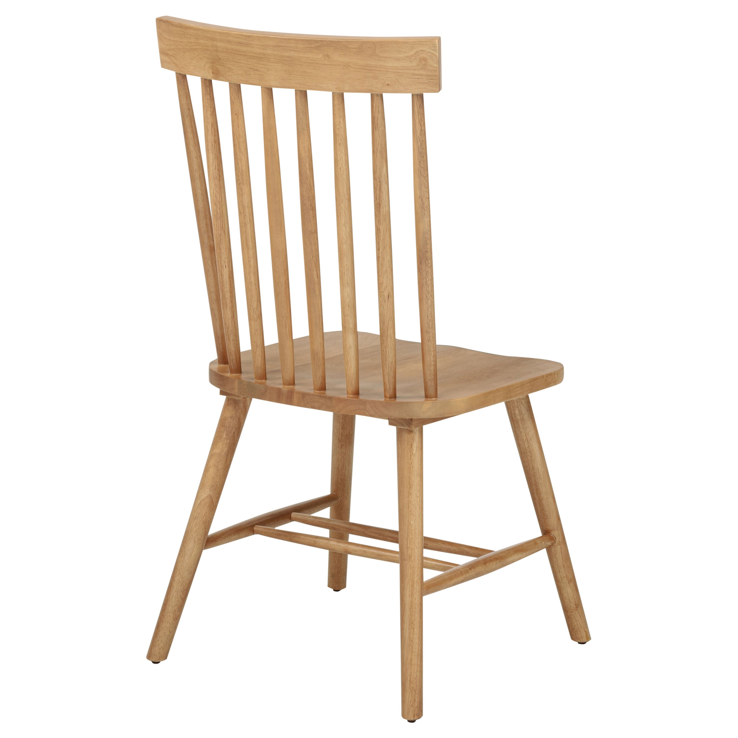 Andrews Windsor Spindle Back Dining Side Chair (Set of 2)