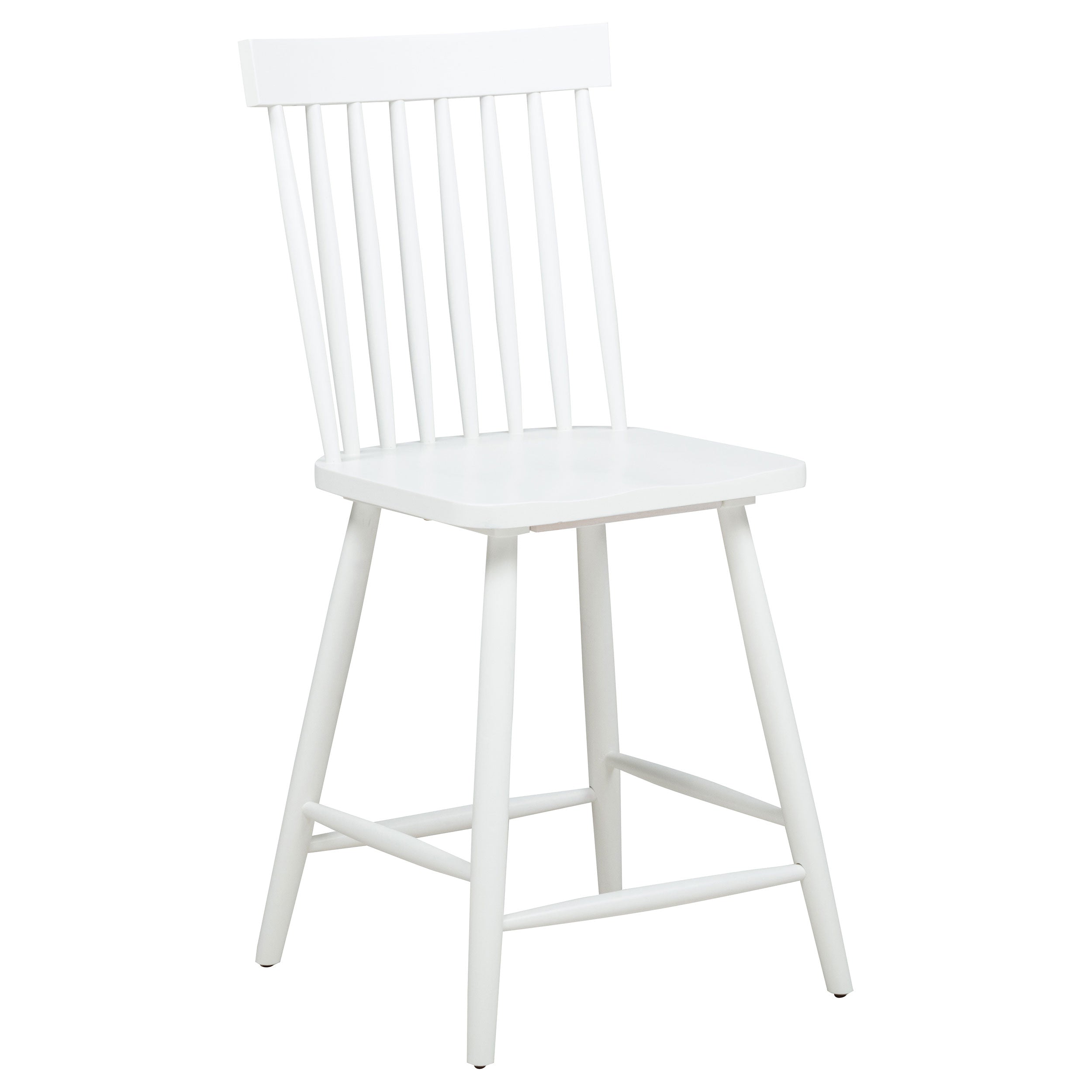 Andrews Windsor Counter Height Dining Side Chair (Set of 2)
